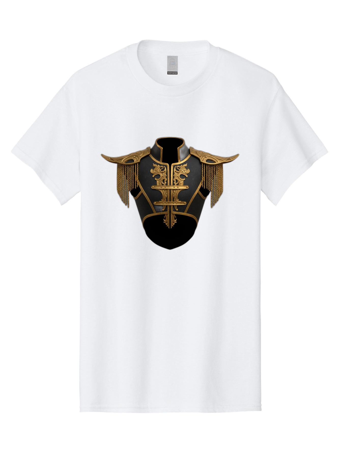 Black-And-Gold-Cuirass Men'S Graphic Tee, 100% Cotton, Comfortable Casual Summer Wear, Machine Washable, Vintage Camera, Old Camera, Antique Camera, Black Camera, Classic Photography, Photography Equipment, Nostalgic Device, Film Camera, Bag173