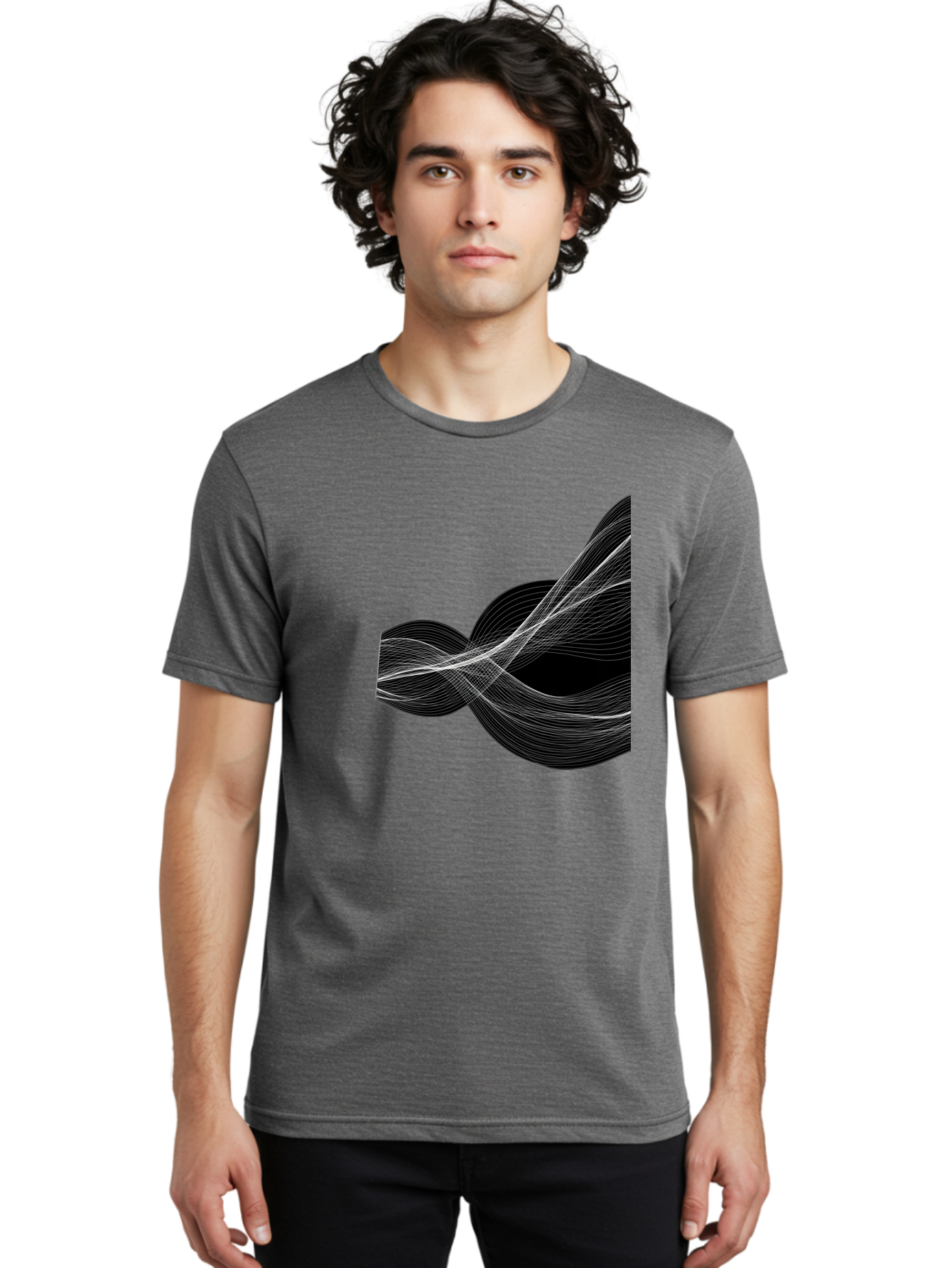 Black-And-White-Lines Men'S Graphic Tee, 100% Cotton, Comfortable Casual Summer Wear, Machine Washable, Vintage Camera, Old Camera, Antique Camera, Black Camera, Classic Photography, Photography Equipment, Nostalgic Device, Film Camera, Bag174