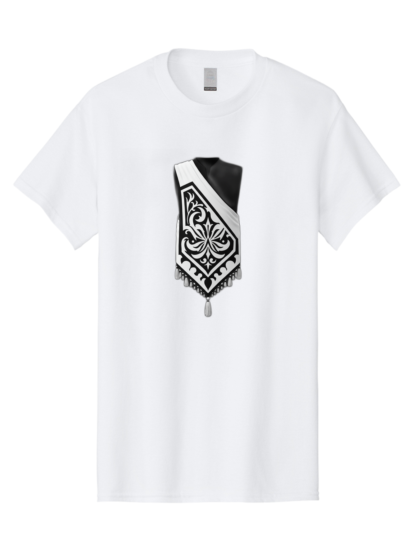Black-And-White-Shawl Men'S Graphic Tee, 100% Cotton, Comfortable Casual Summer Wear, Machine Washable, Vintage Camera, Old Camera, Antique Camera, Black Camera, Classic Photography, Photography Equipment, Nostalgic Device, Film Camera, Bag175