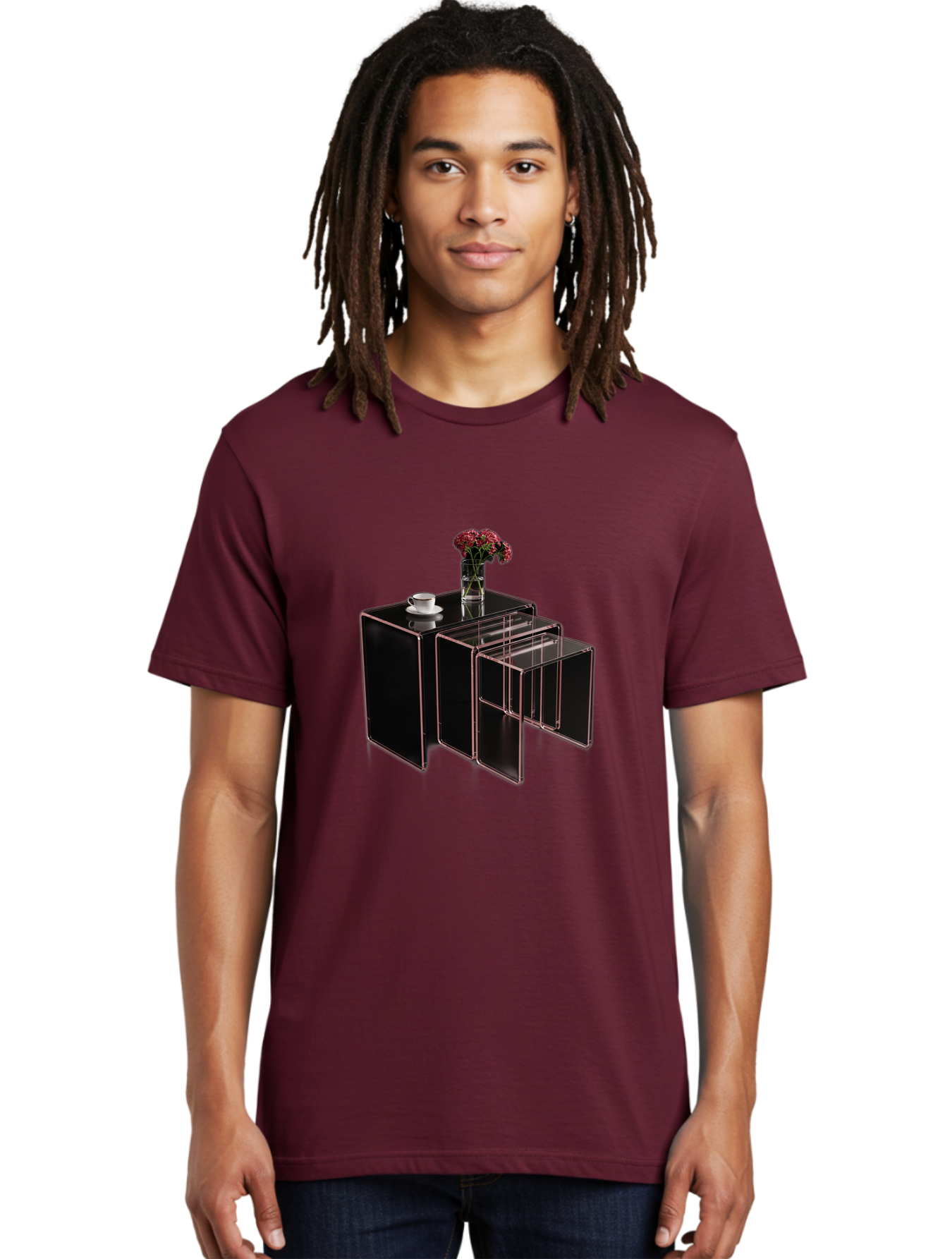 Black-Cabinet-With-Drawer Men'S Graphic Tee, 100% Cotton, Comfortable Casual Summer Wear, Machine Washable, Vintage Camera, Old Camera, Antique Camera, Black Camera, Classic Photography, Photography Equipment, Nostalgic Device, Film Camera, Bag179