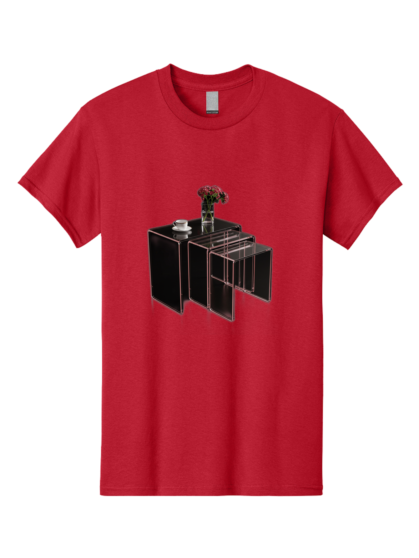 Black-Cabinet-With-Drawer Men'S Graphic Tee, 100% Cotton, Comfortable Casual Summer Wear, Machine Washable, Vintage Camera, Old Camera, Antique Camera, Black Camera, Classic Photography, Photography Equipment, Nostalgic Device, Film Camera, Bag179