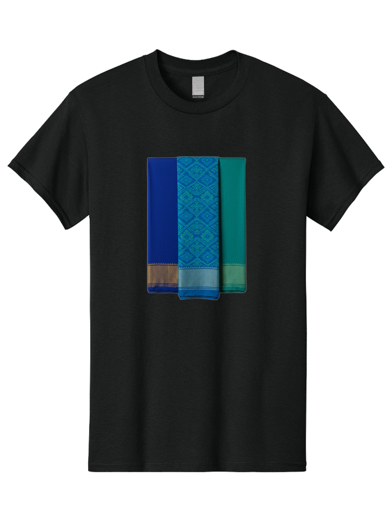 Blue-And-Teal-Sarees Men'S Graphic Tee, 100% Cotton, Comfortable Casual Summer Wear, Machine Washable, Vintage Camera, Old Camera, Antique Camera, Black Camera, Classic Photography, Photography Equipment, Nostalgic Device, Film Camera, Bag184