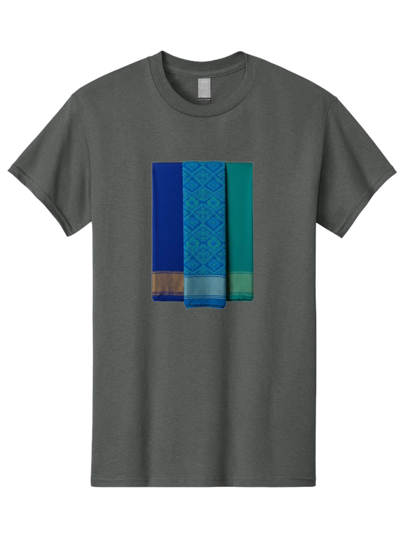 Blue-And-Teal-Sarees Men'S Graphic Tee, 100% Cotton, Comfortable Casual Summer Wear, Machine Washable, Vintage Camera, Old Camera, Antique Camera, Black Camera, Classic Photography, Photography Equipment, Nostalgic Device, Film Camera, Bag184