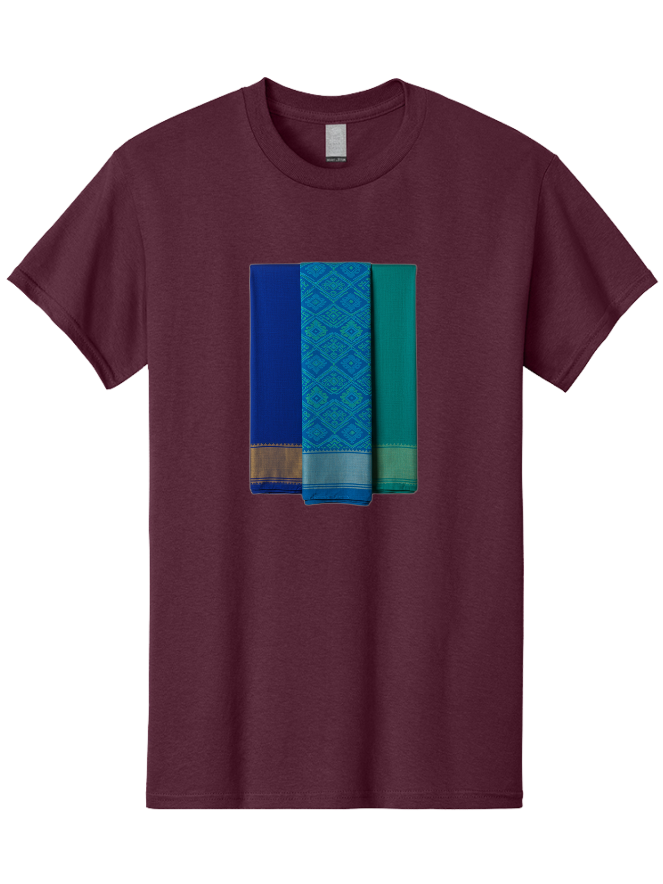 Blue-And-Teal-Sarees Men'S Graphic Tee, 100% Cotton, Comfortable Casual Summer Wear, Machine Washable, Vintage Camera, Old Camera, Antique Camera, Black Camera, Classic Photography, Photography Equipment, Nostalgic Device, Film Camera, Bag184
