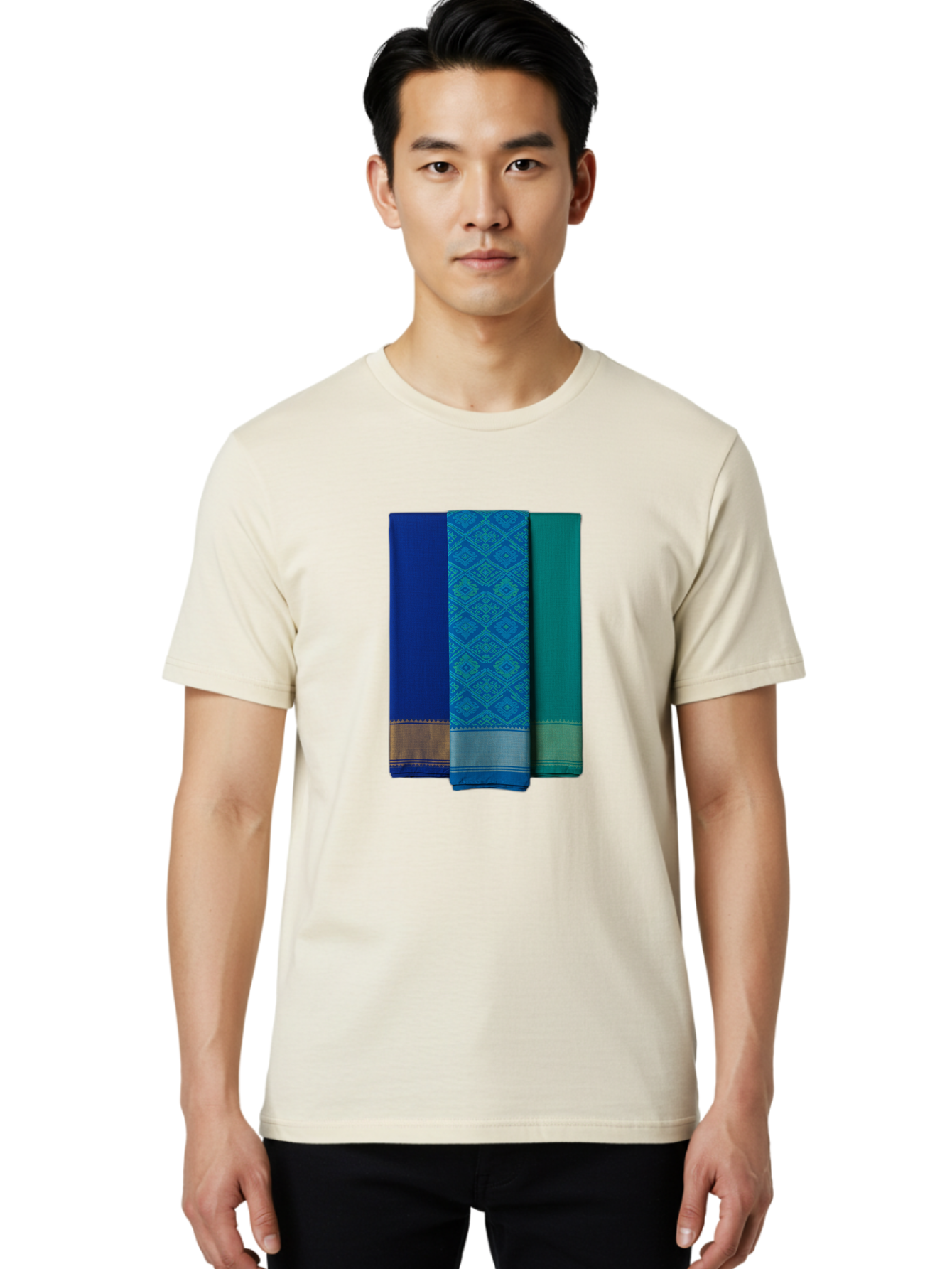 Blue-And-Teal-Sarees Men'S Graphic Tee, 100% Cotton, Comfortable Casual Summer Wear, Machine Washable, Vintage Camera, Old Camera, Antique Camera, Black Camera, Classic Photography, Photography Equipment, Nostalgic Device, Film Camera, Bag184