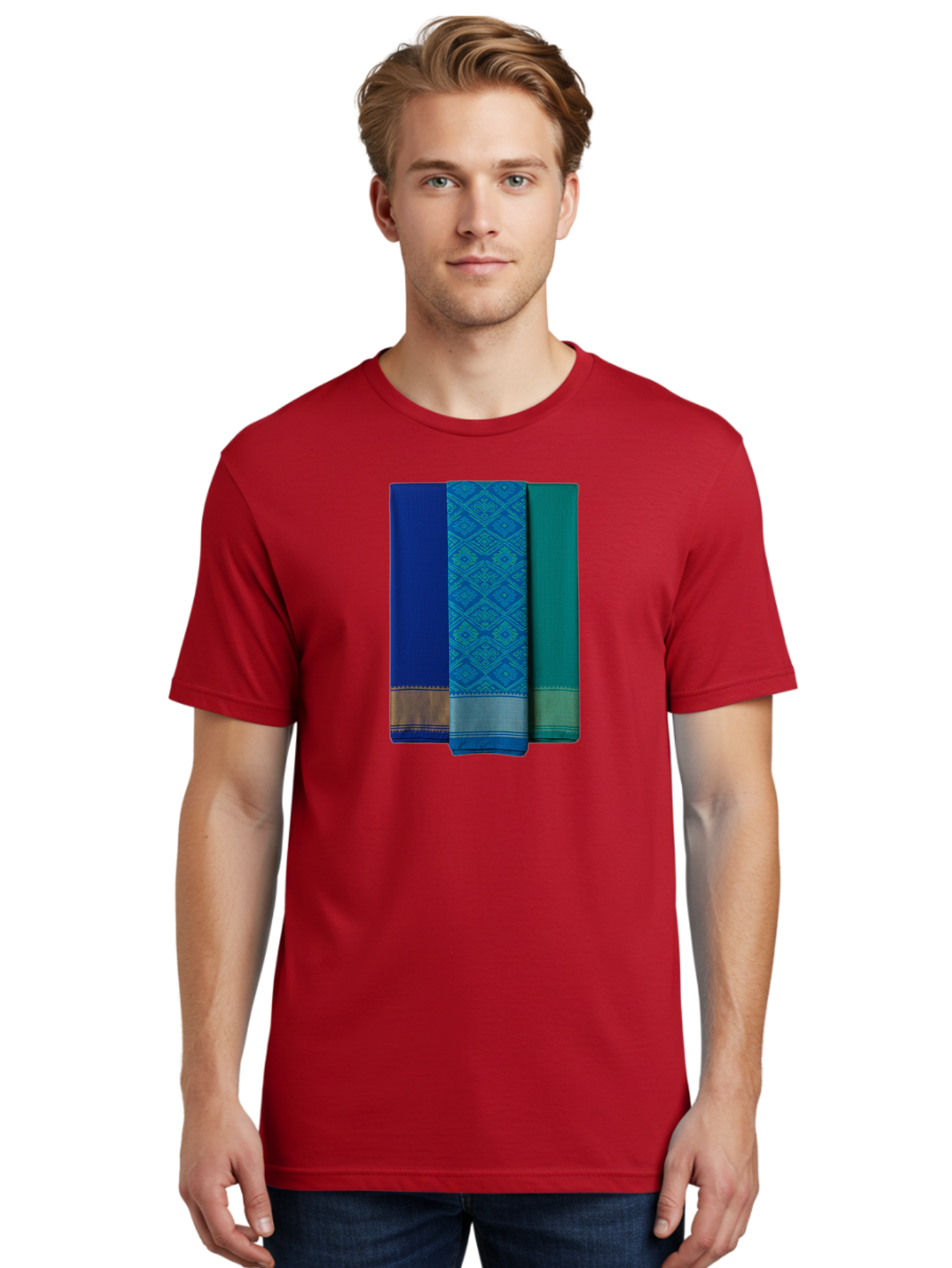 Blue-And-Teal-Sarees Men'S Graphic Tee, 100% Cotton, Comfortable Casual Summer Wear, Machine Washable, Vintage Camera, Old Camera, Antique Camera, Black Camera, Classic Photography, Photography Equipment, Nostalgic Device, Film Camera, Bag184