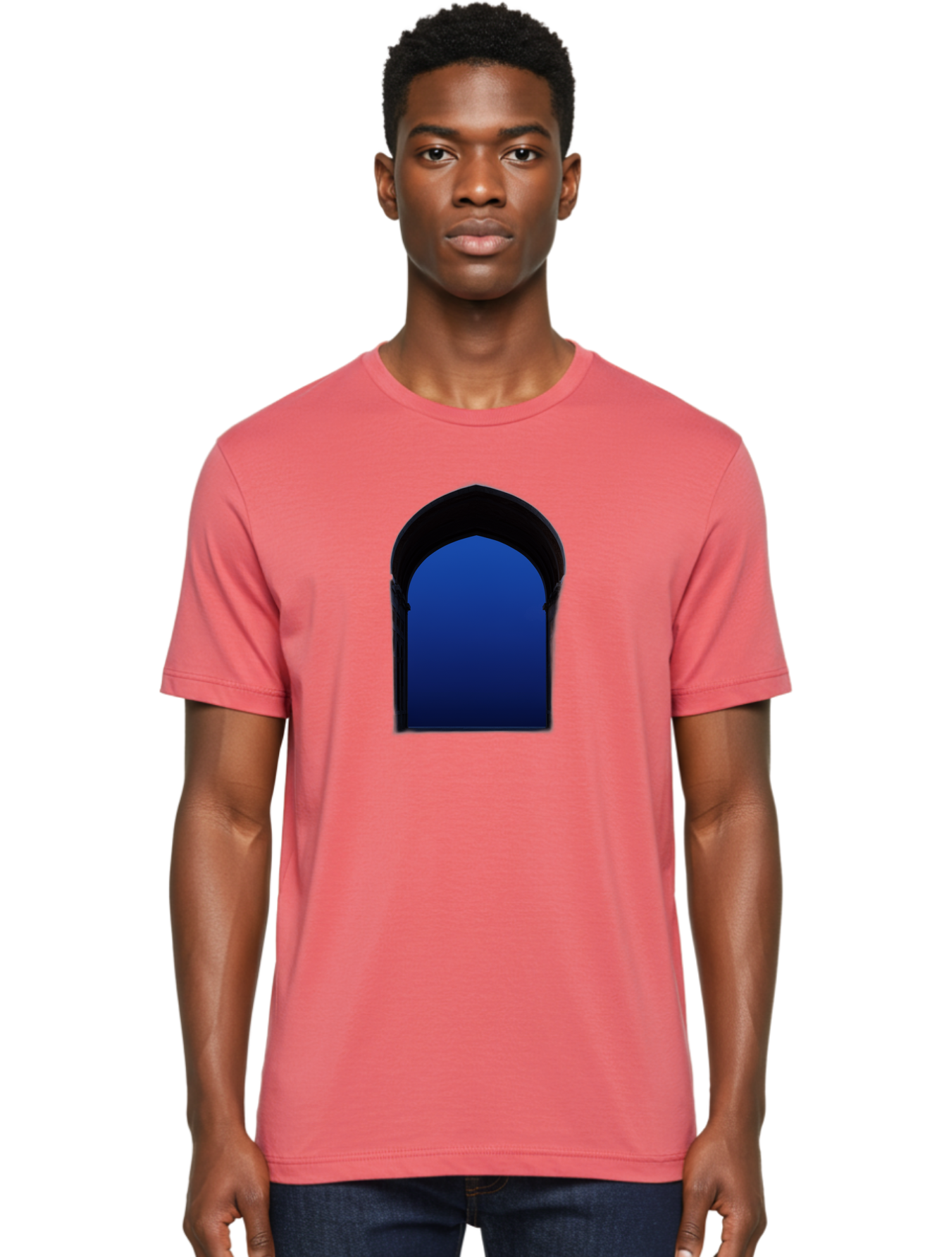 Blue-Arch Men'S Graphic Tee, 100% Cotton, Comfortable Casual Summer Wear, Machine Washable, Vintage Camera, Old Camera, Antique Camera, Black Camera, Classic Photography, Photography Equipment, Nostalgic Device, Film Camera, Camera Art Bag186