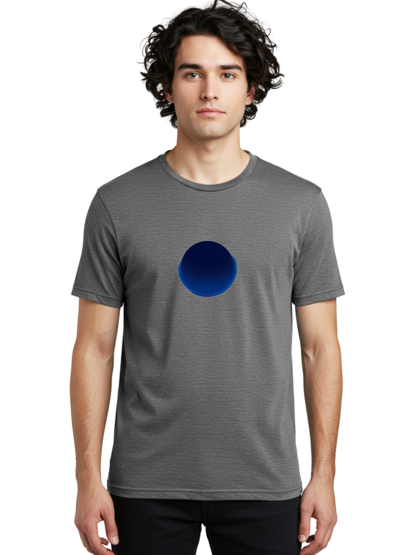 Blue-Circle-1 Men'S Graphic Tee, 100% Cotton, Comfortable Casual Summer Wear, Machine Washable, Vintage Camera, Old Camera, Antique Camera, Black Camera, Classic Photography, Photography Equipment, Nostalgic Device, Film Camera, Camera Art Bag187