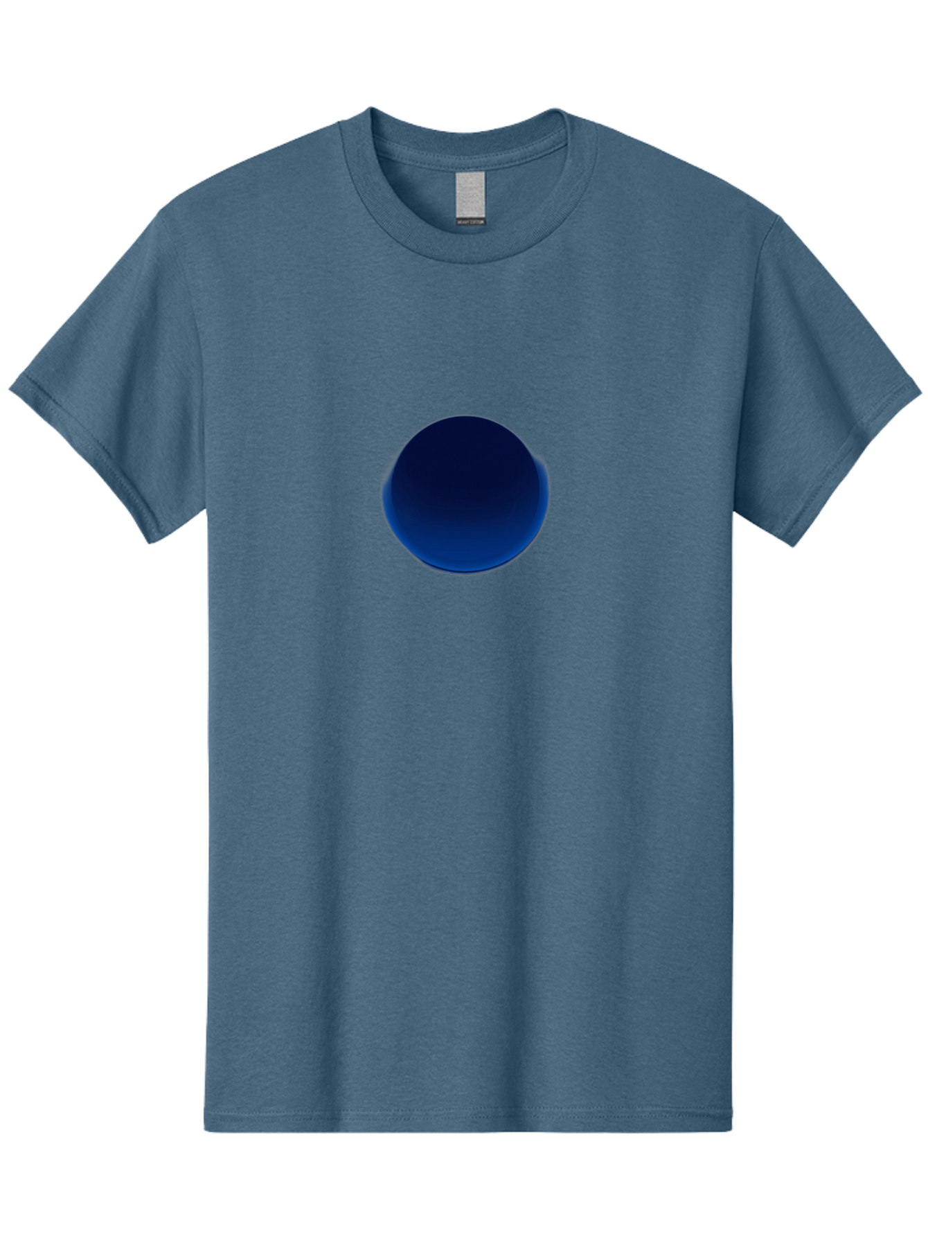 Blue-Circle-1 Men'S Graphic Tee, 100% Cotton, Comfortable Casual Summer Wear, Machine Washable, Vintage Camera, Old Camera, Antique Camera, Black Camera, Classic Photography, Photography Equipment, Nostalgic Device, Film Camera, Camera Art Bag187