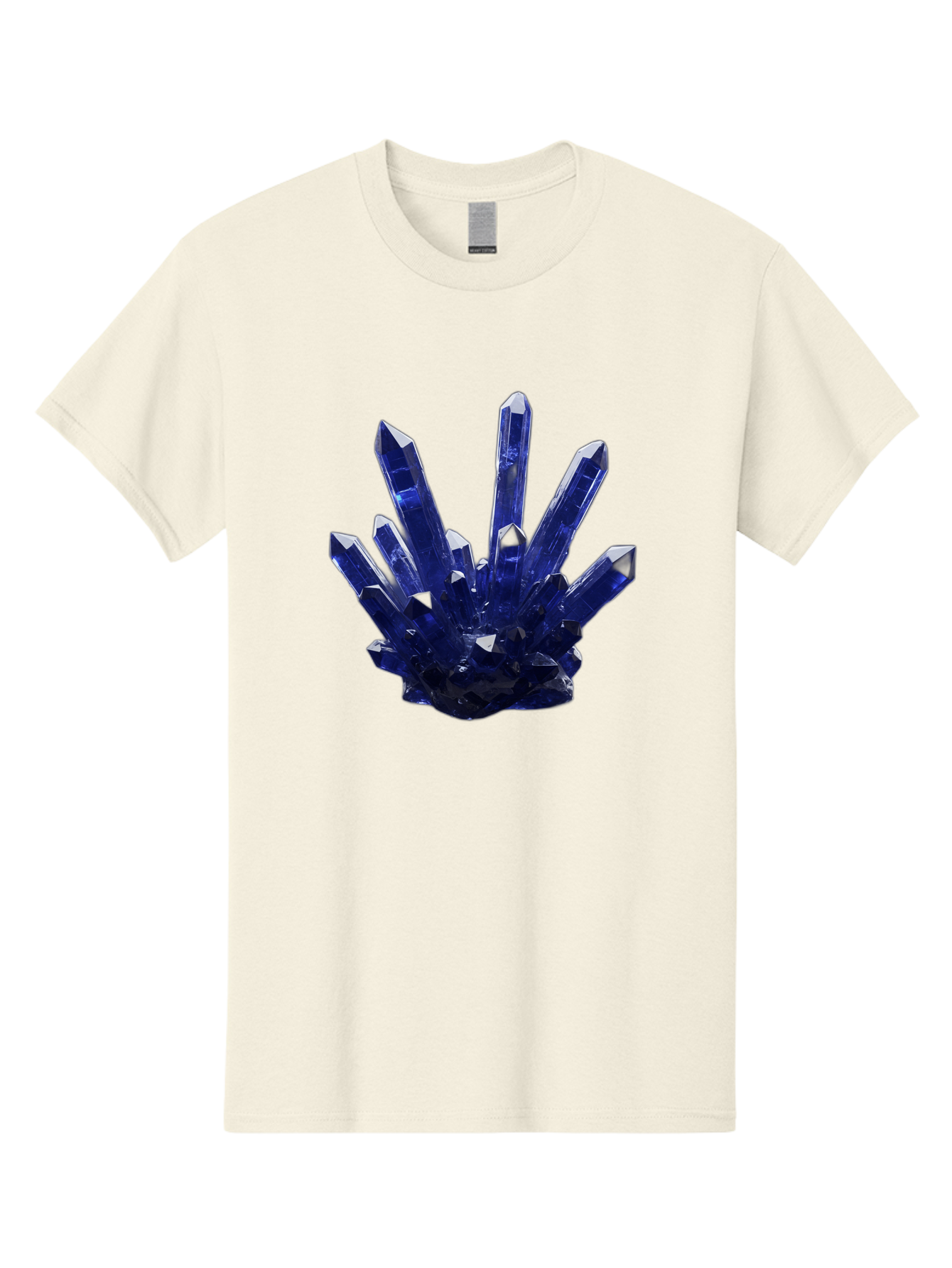 Blue-Crystal-Cluster Men'S Graphic Tee, 100% Cotton, Comfortable Casual Summer Wear, Machine Washable, Vintage Camera, Old Camera, Antique Camera, Black Camera, Classic Photography, Photography Equipment, Nostalgic Device, Film Camera, Bag189