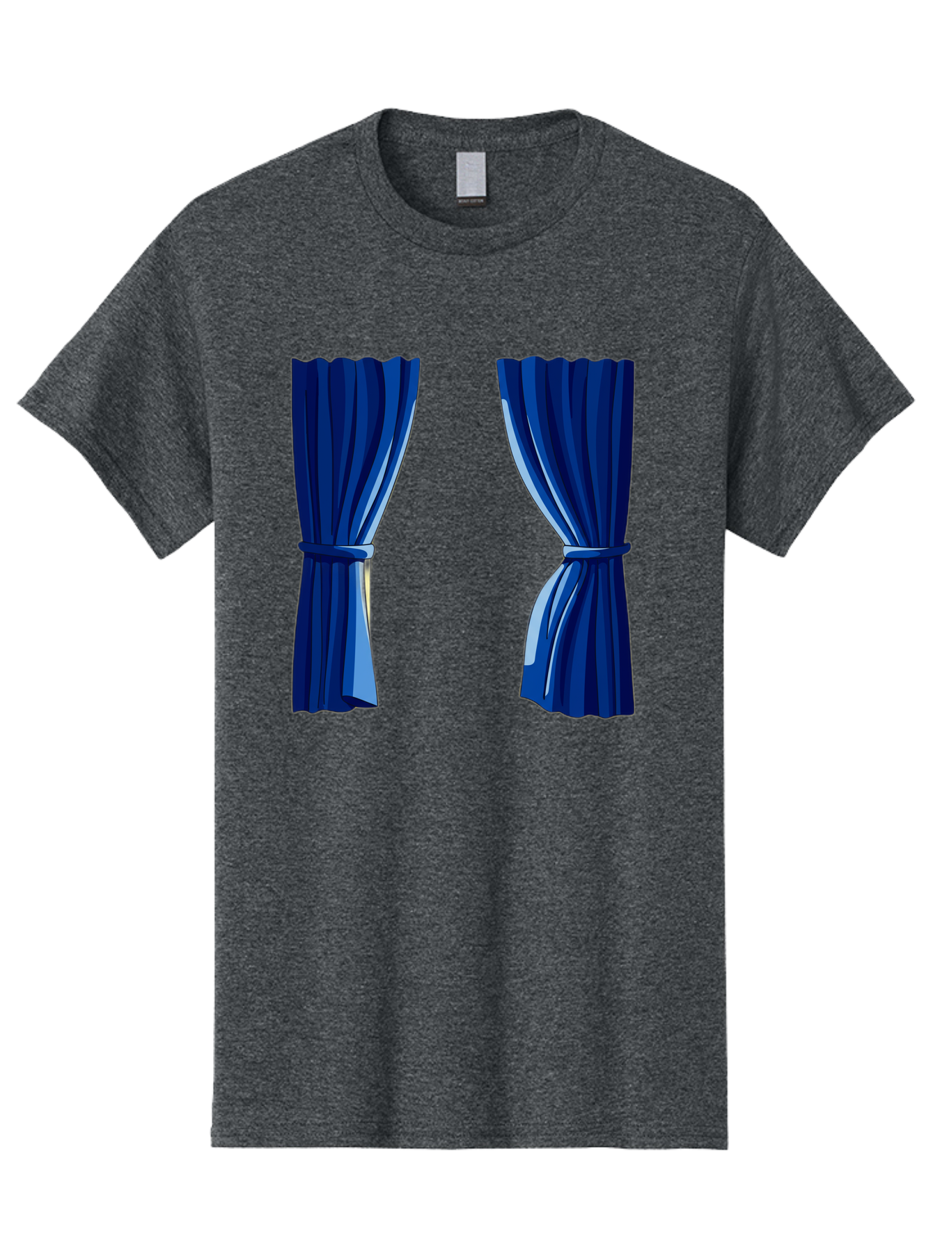 Blue-Curtains Men'S Graphic Tee, 100% Cotton, Comfortable Casual Summer Wear, Machine Washable, Vintage Camera, Old Camera, Antique Camera, Black Camera, Classic Photography, Photography Equipment, Nostalgic Device, Film Camera, Camera Art Bag190