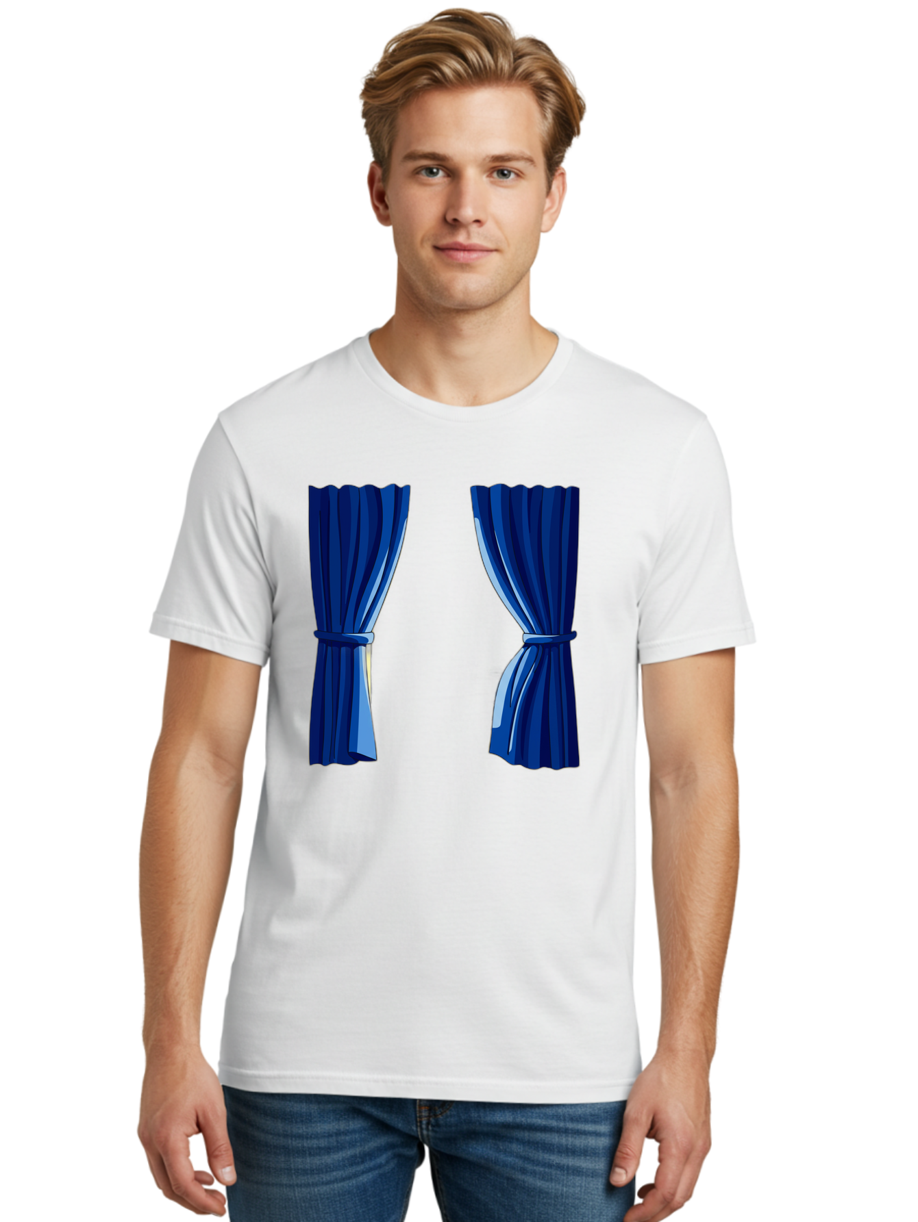 Blue-Curtains Men'S Graphic Tee, 100% Cotton, Comfortable Casual Summer Wear, Machine Washable, Vintage Camera, Old Camera, Antique Camera, Black Camera, Classic Photography, Photography Equipment, Nostalgic Device, Film Camera, Camera Art Bag190