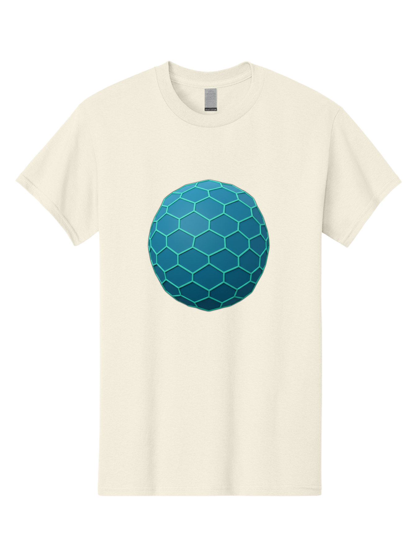 Blue-Hexagonal-Sphere Men'S Graphic Tee, 100% Cotton, Comfortable Casual Summer Wear, Machine Washable, Vintage Camera, Old Camera, Antique Camera, Black Camera, Classic Photography, Photography Equipment, Nostalgic Device, Film Camera, Bag194