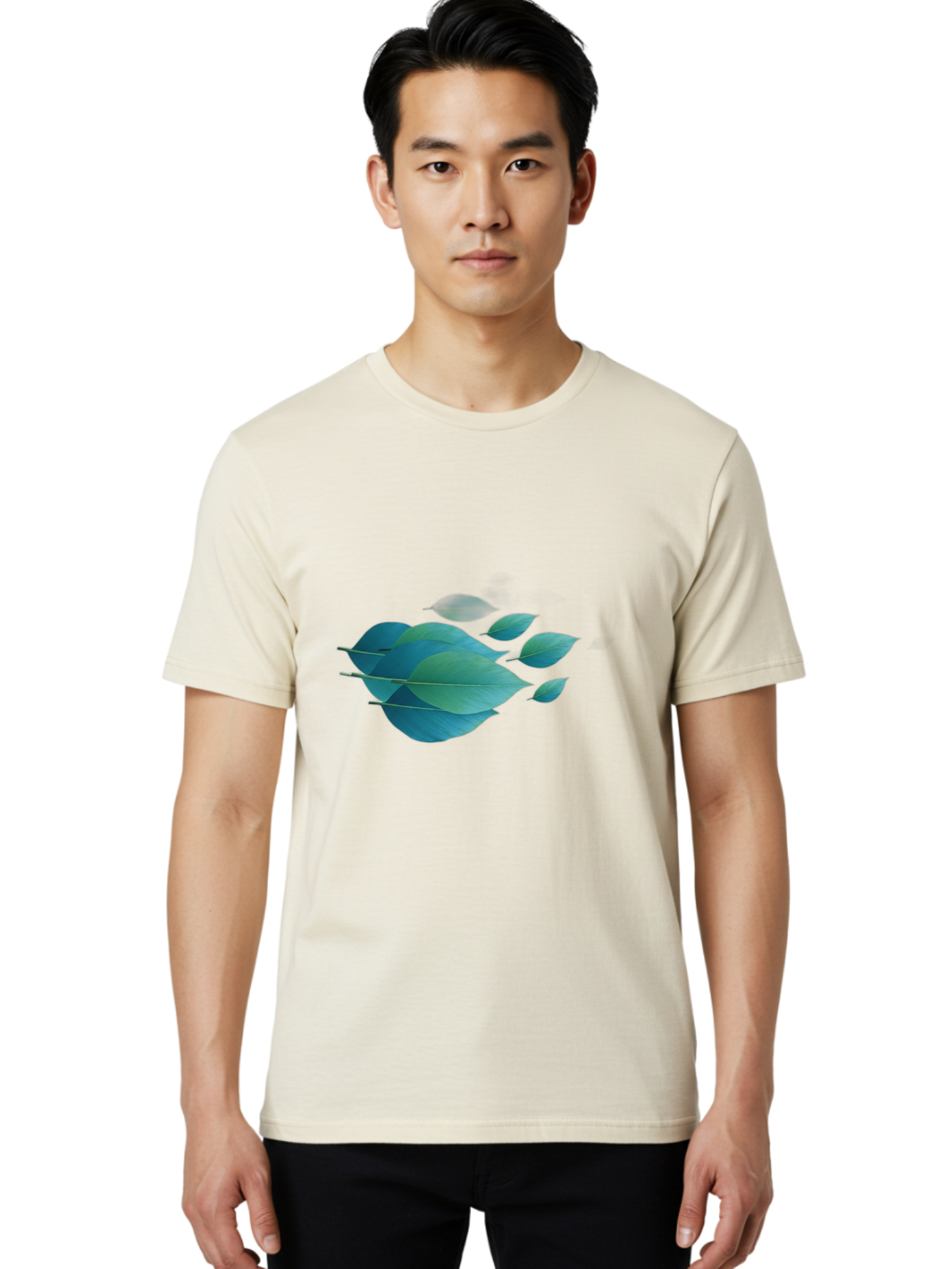 Blue-Leaves Men'S Graphic Tee, 100% Cotton, Comfortable Casual Summer Wear, Machine Washable, Vintage Camera, Old Camera, Antique Camera, Black Camera, Classic Photography, Photography Equipment, Nostalgic Device, Film Camera, Camera Art Bag195