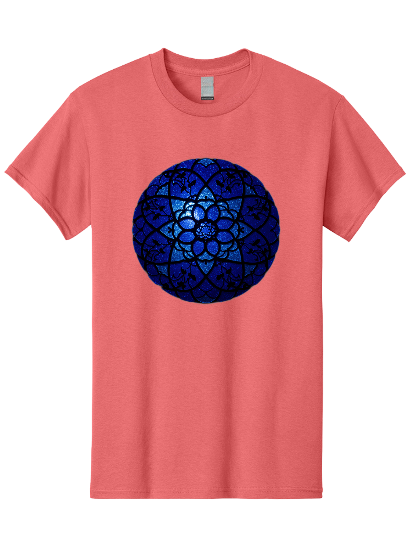 Blue-Lotus-Mandala Men'S Graphic Tee, 100% Cotton, Comfortable Casual Summer Wear, Machine Washable, Vintage Camera, Old Camera, Antique Camera, Black Camera, Classic Photography, Photography Equipment, Nostalgic Device, Film Camera, Bag196