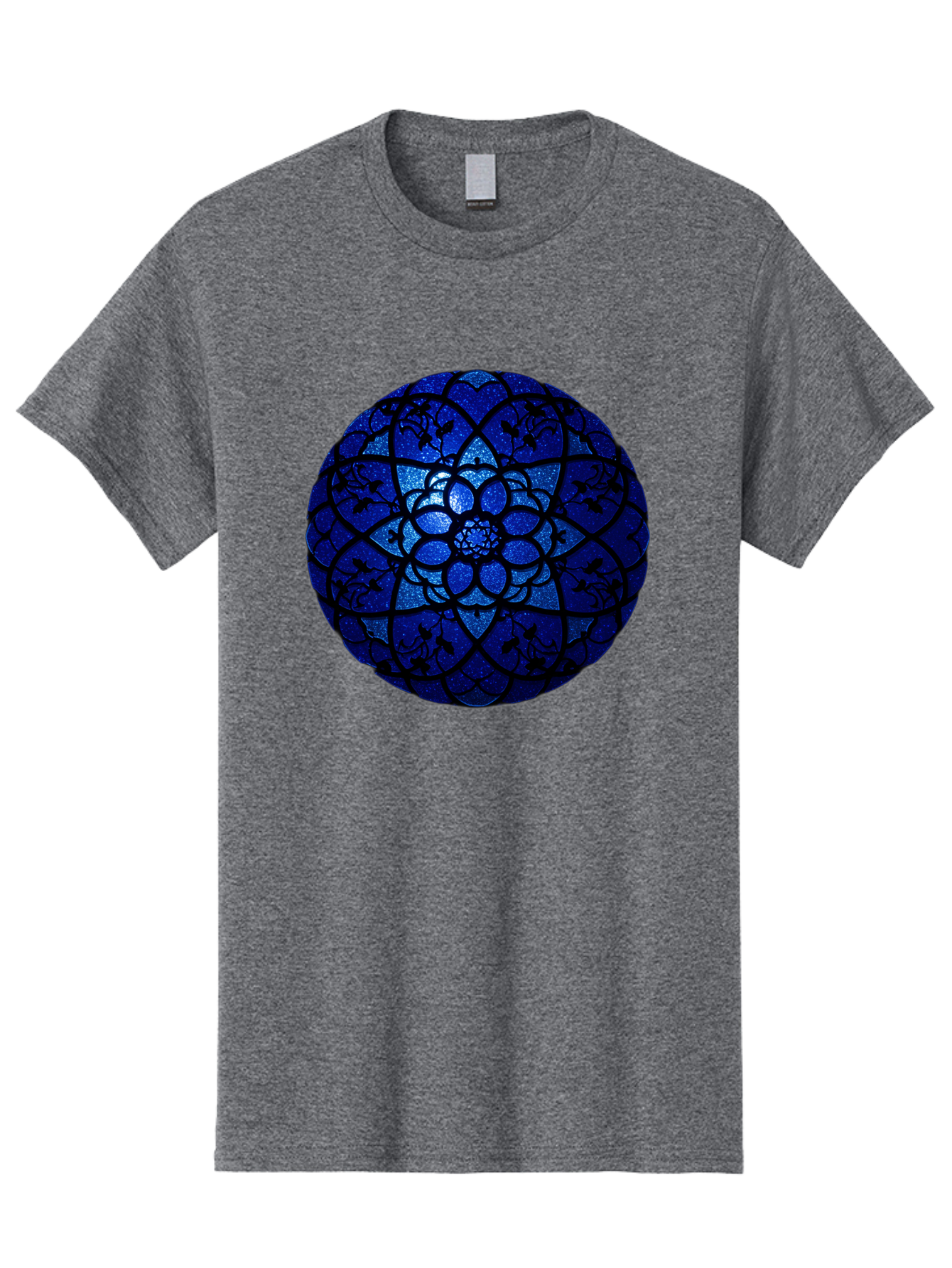 Blue-Lotus-Mandala Men'S Graphic Tee, 100% Cotton, Comfortable Casual Summer Wear, Machine Washable, Vintage Camera, Old Camera, Antique Camera, Black Camera, Classic Photography, Photography Equipment, Nostalgic Device, Film Camera, Bag196