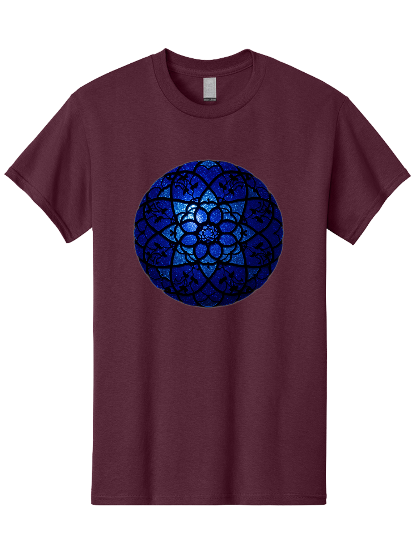 Blue-Lotus-Mandala Men'S Graphic Tee, 100% Cotton, Comfortable Casual Summer Wear, Machine Washable, Vintage Camera, Old Camera, Antique Camera, Black Camera, Classic Photography, Photography Equipment, Nostalgic Device, Film Camera, Bag196