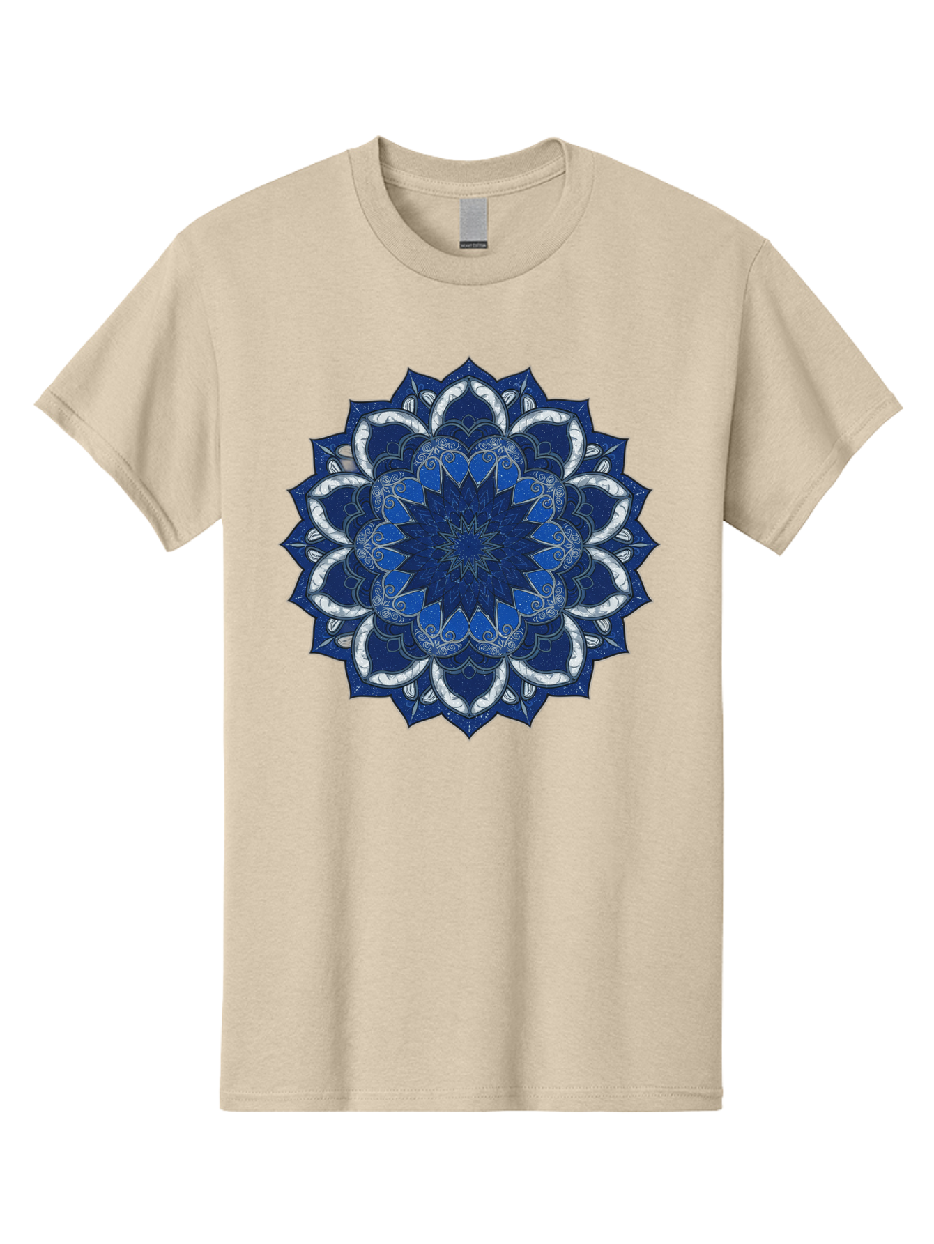 Blue-Mandala Men'S Graphic Tee, 100% Cotton, Comfortable Casual Summer Wear, Machine Washable, Vintage Camera, Old Camera, Antique Camera, Black Camera, Classic Photography, Photography Equipment, Nostalgic Device, Film Camera, Camera Art Bag197