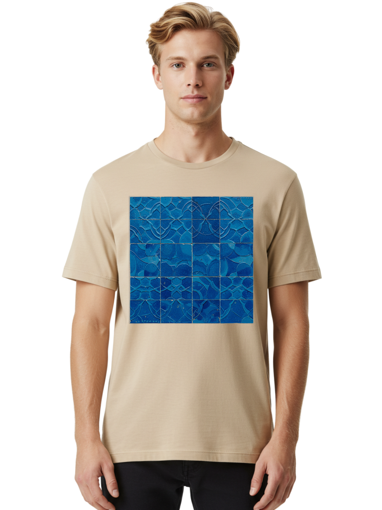 Blue-Tiles Men'S Graphic Tee, 100% Cotton, Comfortable Casual Summer Wear, Machine Washable, Vintage Camera, Old Camera, Antique Camera, Black Camera, Classic Photography, Photography Equipment, Nostalgic Device, Film Camera, Camera Art Bag206