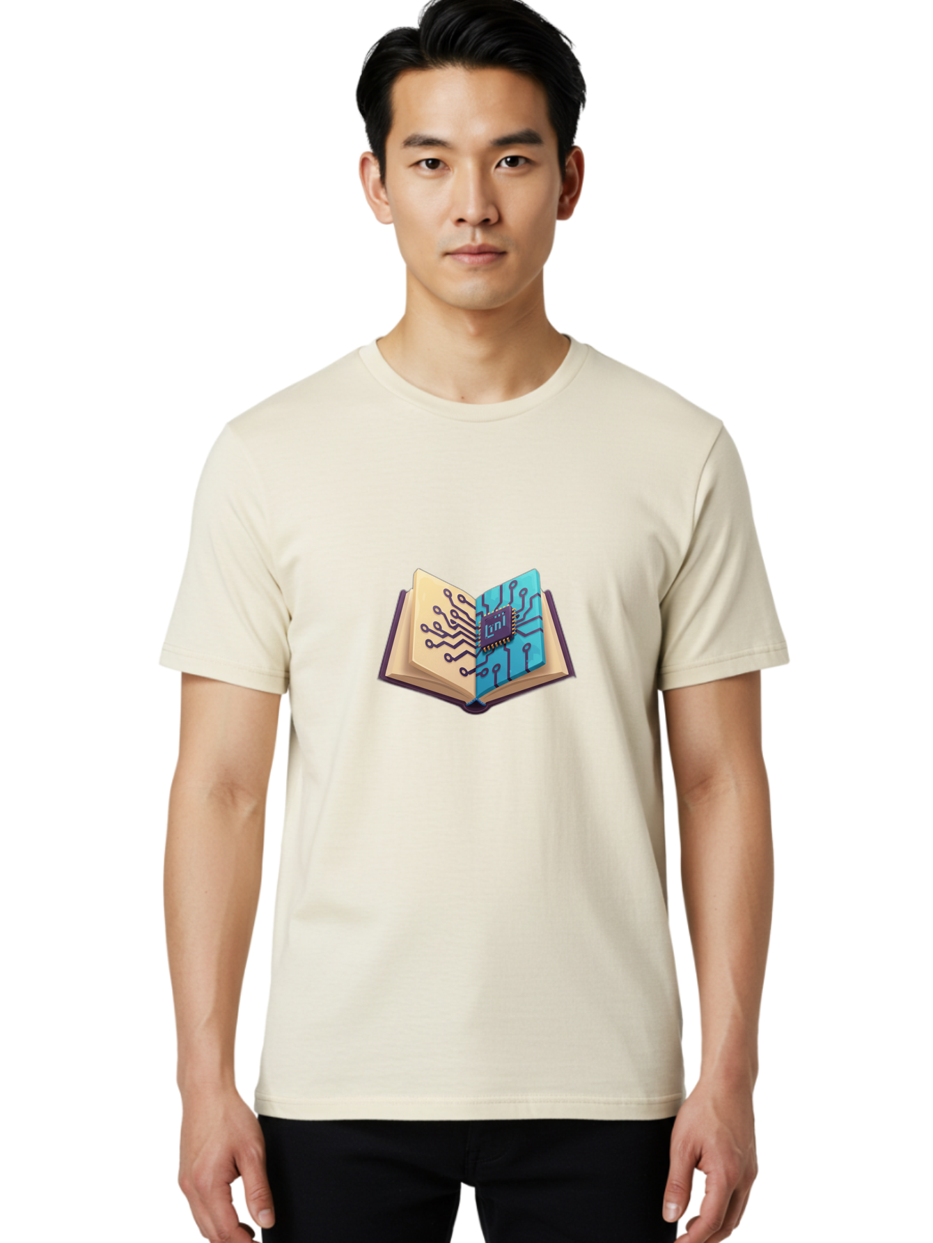 Bni-Microchip-Book Men'S Graphic Tee, 100% Cotton, Comfortable Casual Summer Wear, Machine Washable, Vintage Camera, Old Camera, Antique Camera, Black Camera, Classic Photography, Photography Equipment, Nostalgic Device, Film Camera, Bag209