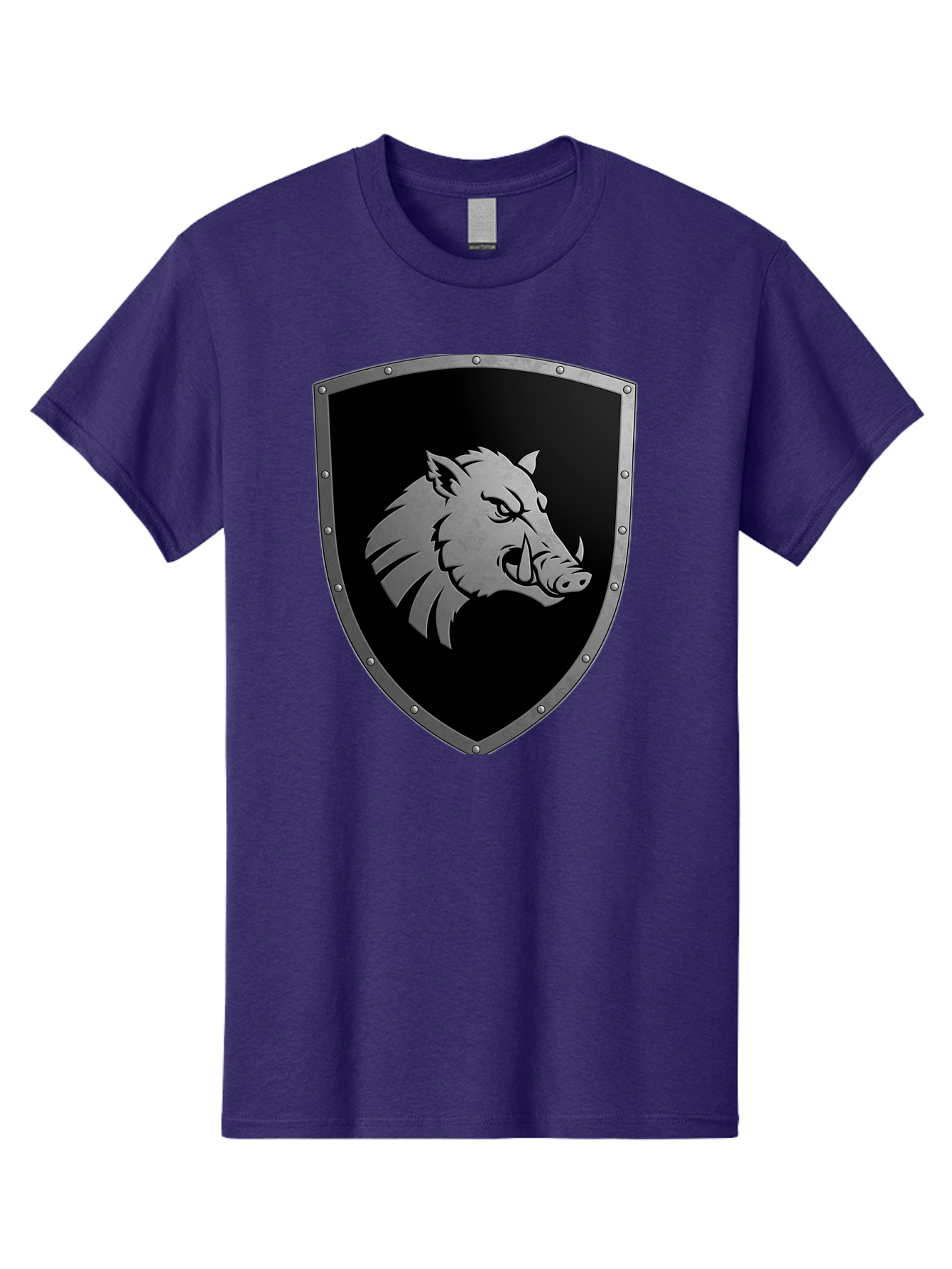 Boar-Head-Shield Men'S Graphic Tee, 100% Cotton, Comfortable Casual Summer Wear, Machine Washable, Vintage Camera, Old Camera, Antique Camera, Black Camera, Classic Photography, Photography Equipment, Nostalgic Device, Film Camera, Camera Art Bag210