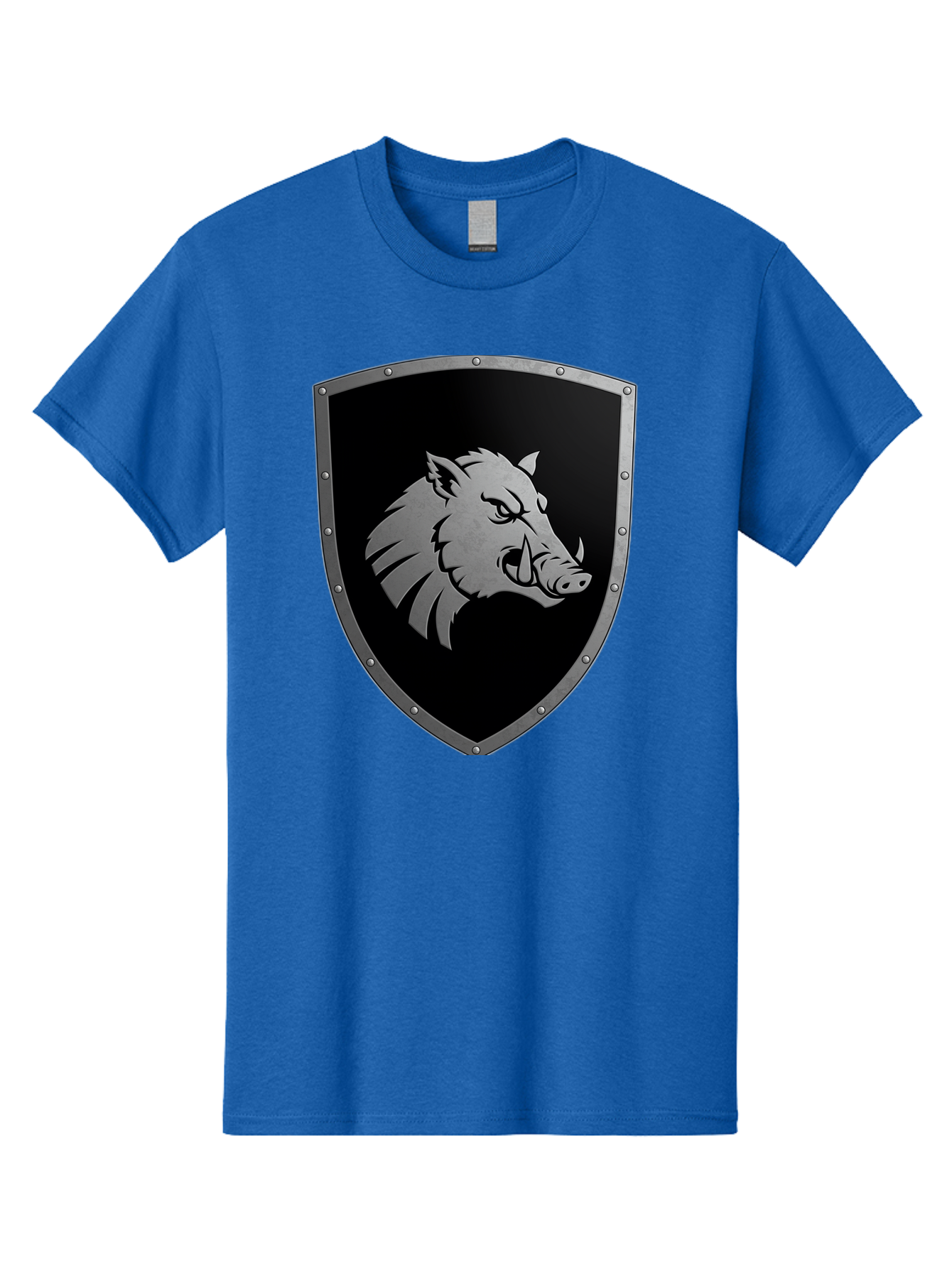 Boar-Head-Shield Men'S Graphic Tee, 100% Cotton, Comfortable Casual Summer Wear, Machine Washable, Vintage Camera, Old Camera, Antique Camera, Black Camera, Classic Photography, Photography Equipment, Nostalgic Device, Film Camera, Camera Art Bag210