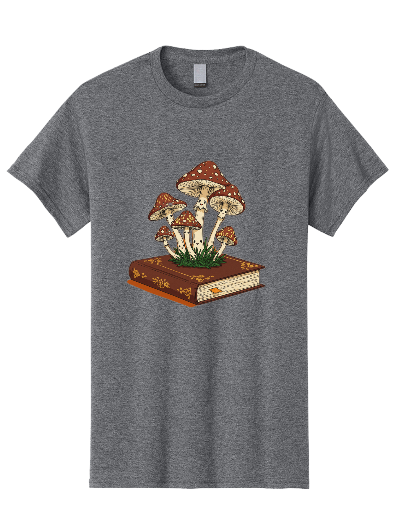 Book-With-Mushrooms Men'S Graphic Tee, 100% Cotton, Comfortable Casual Summer Wear, Machine Washable, Vintage Camera, Old Camera, Antique Camera, Black Camera, Classic Photography, Photography Equipment, Nostalgic Device, Film Camera, Bag212
