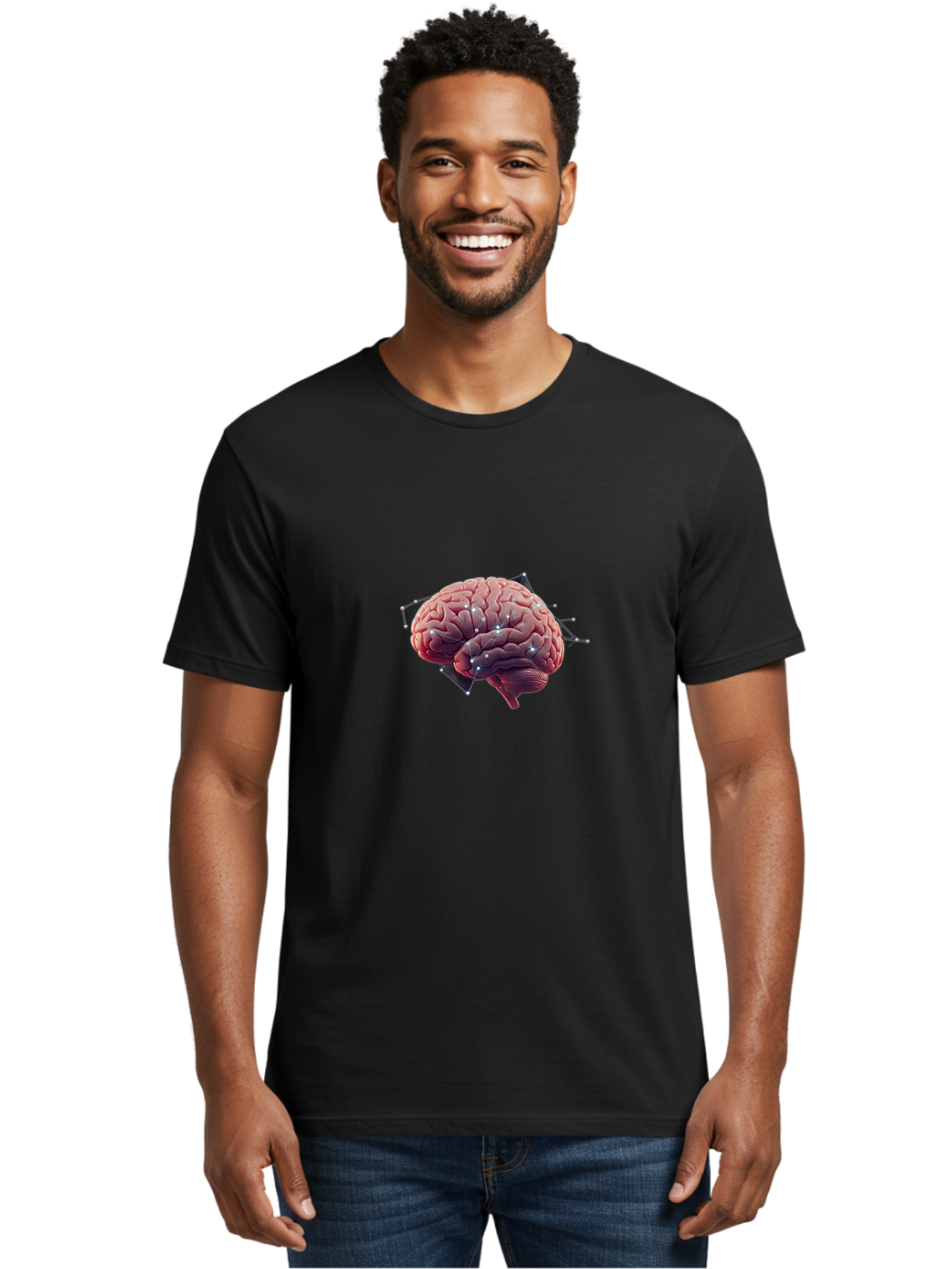 Brain-With-Electrodes Men'S Graphic Tee, 100% Cotton, Comfortable Casual Summer Wear, Machine Washable, Vintage Camera, Old Camera, Antique Camera, Black Camera, Classic Photography, Photography Equipment, Nostalgic Device, Film Camera, Bag214