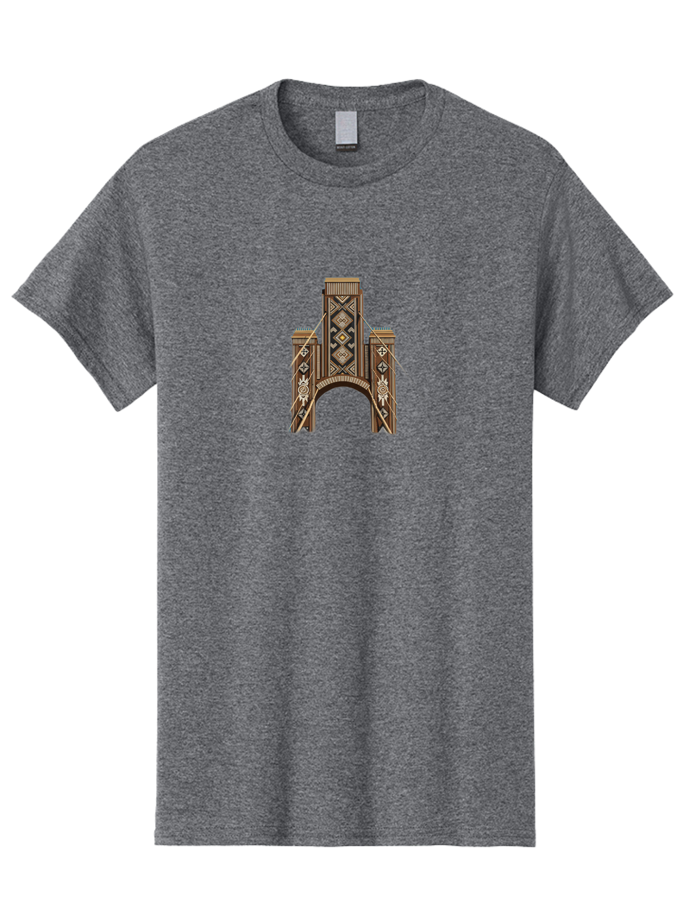Brooklyn-Bridge Men'S Graphic Tee, 100% Cotton, Comfortable Casual Summer Wear, Machine Washable, Vintage Camera, Old Camera, Antique Camera, Black Camera, Classic Photography, Photography Equipment, Nostalgic Device, Film Camera, Camera Art Bag215