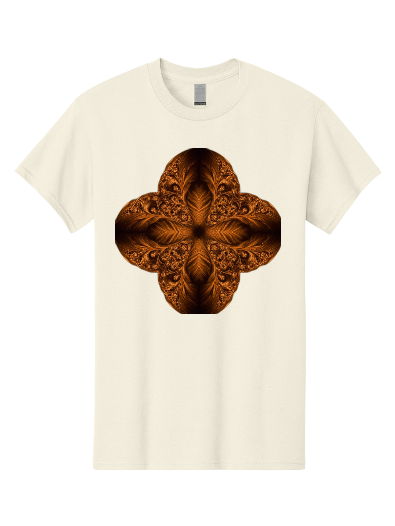 Brown-Fractal-Design Men'S Graphic Tee, 100% Cotton, Comfortable Casual Summer Wear, Machine Washable, Vintage Camera, Old Camera, Antique Camera, Black Camera, Classic Photography, Photography Equipment, Nostalgic Device, Film Camera, Bag216