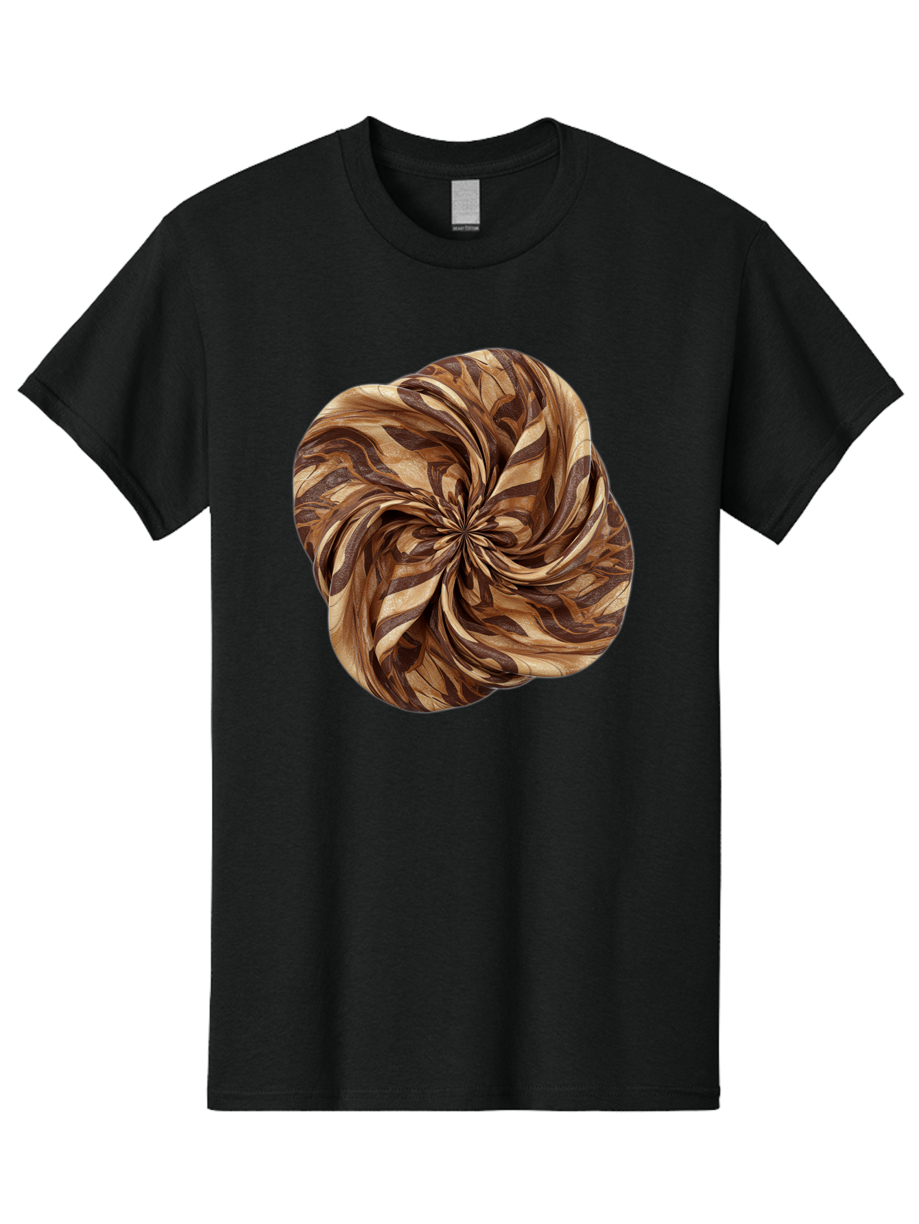 Brown-Marble-Swirl Men'S Graphic Tee, 100% Cotton, Comfortable Casual Summer Wear, Machine Washable, Vintage Camera, Old Camera, Antique Camera, Black Camera, Classic Photography, Photography Equipment, Nostalgic Device, Film Camera, Bag219