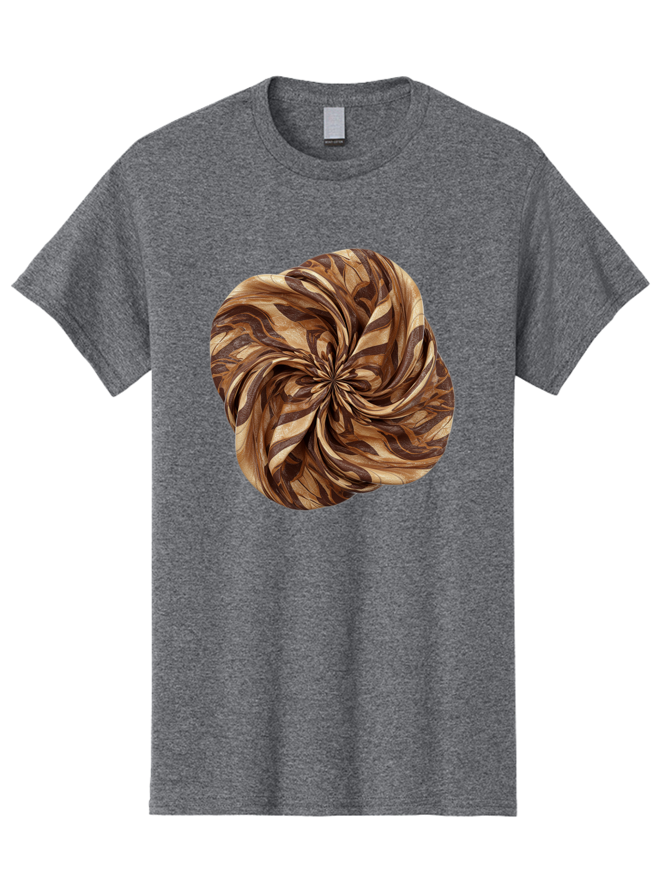Brown-Marble-Swirl Men'S Graphic Tee, 100% Cotton, Comfortable Casual Summer Wear, Machine Washable, Vintage Camera, Old Camera, Antique Camera, Black Camera, Classic Photography, Photography Equipment, Nostalgic Device, Film Camera, Bag219
