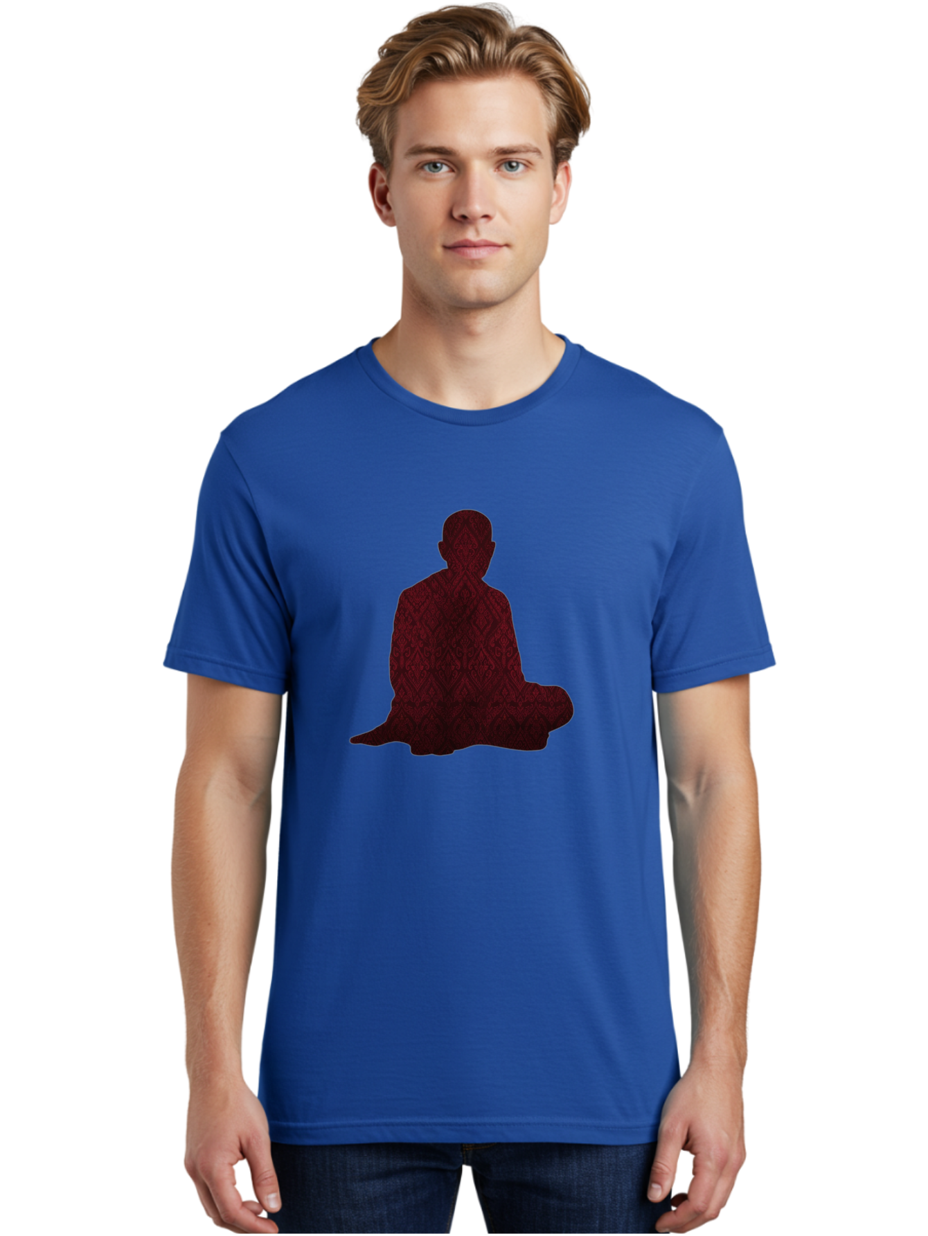 Buddha-Silhouette Men'S Graphic Tee, 100% Cotton, Comfortable Casual Summer Wear, Machine Washable, Vintage Camera, Old Camera, Antique Camera, Black Camera, Classic Photography, Photography Equipment, Nostalgic Device, Film Camera, Camera Art Bag222