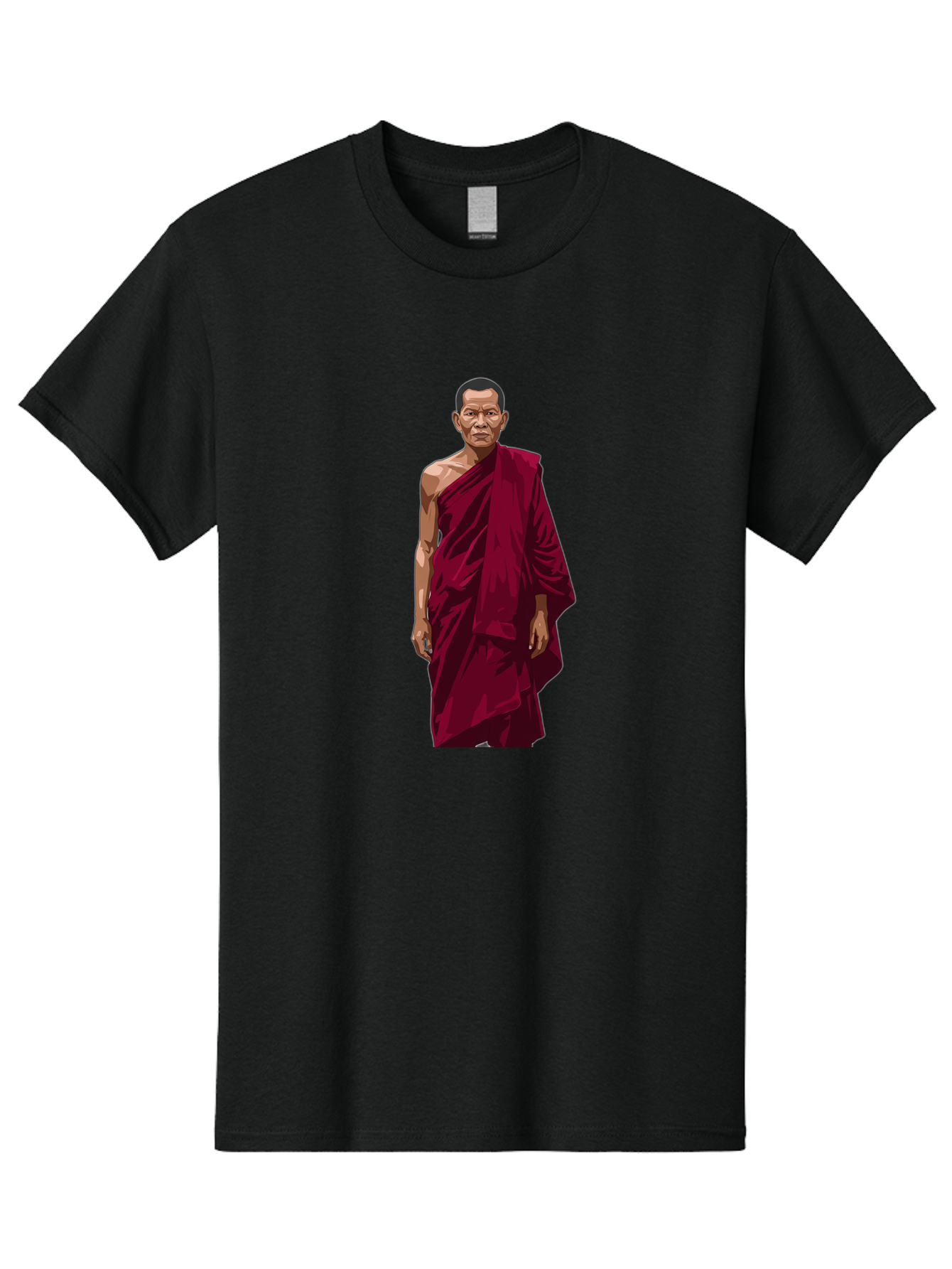 Buddhist-Monk-1 Men'S Graphic Tee, 100% Cotton, Comfortable Casual Summer Wear, Machine Washable, Vintage Camera, Old Camera, Antique Camera, Black Camera, Classic Photography, Photography Equipment, Nostalgic Device, Film Camera, Camera Art Bag224