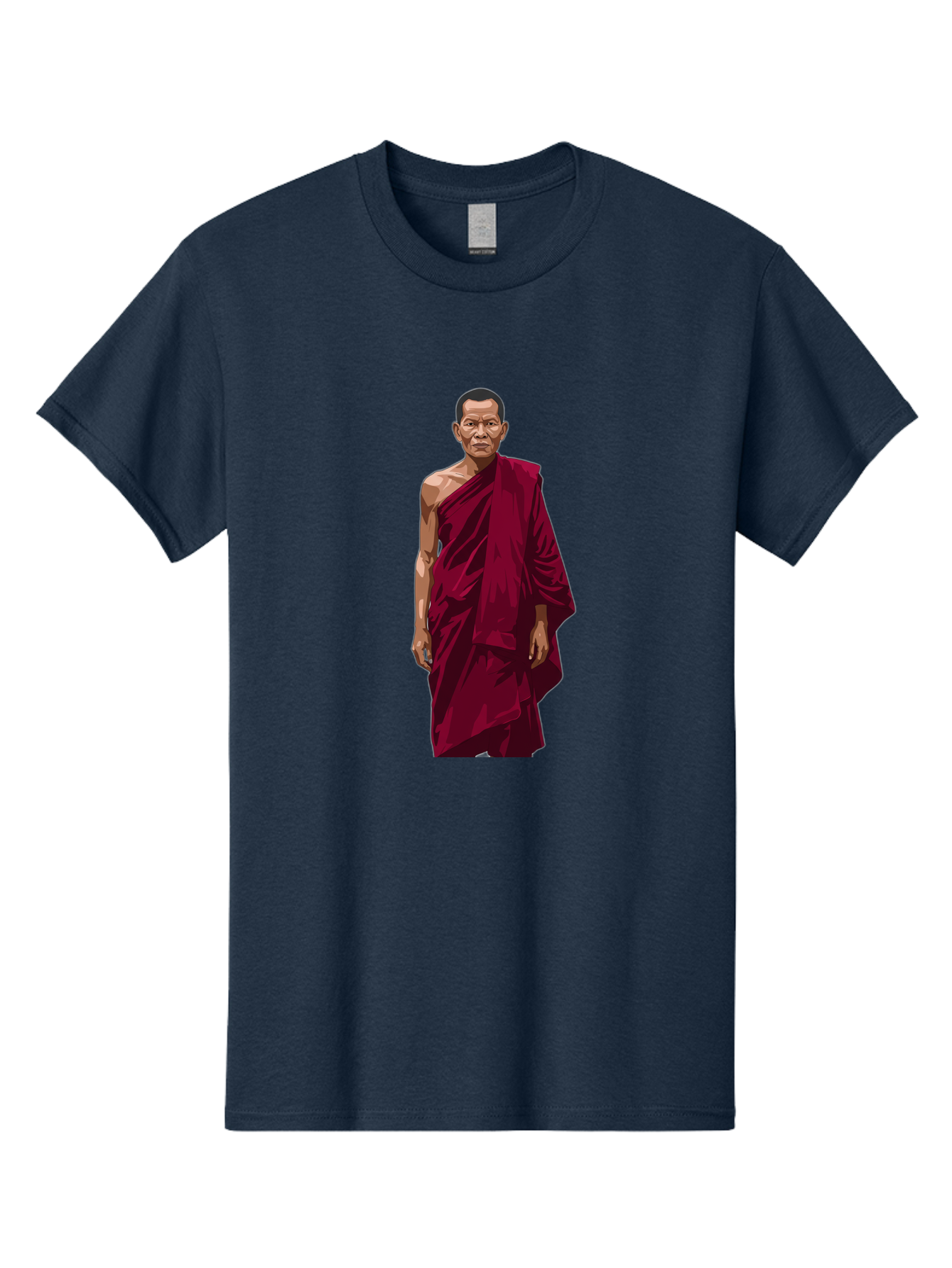 Buddhist-Monk-1 Men'S Graphic Tee, 100% Cotton, Comfortable Casual Summer Wear, Machine Washable, Vintage Camera, Old Camera, Antique Camera, Black Camera, Classic Photography, Photography Equipment, Nostalgic Device, Film Camera, Camera Art Bag224
