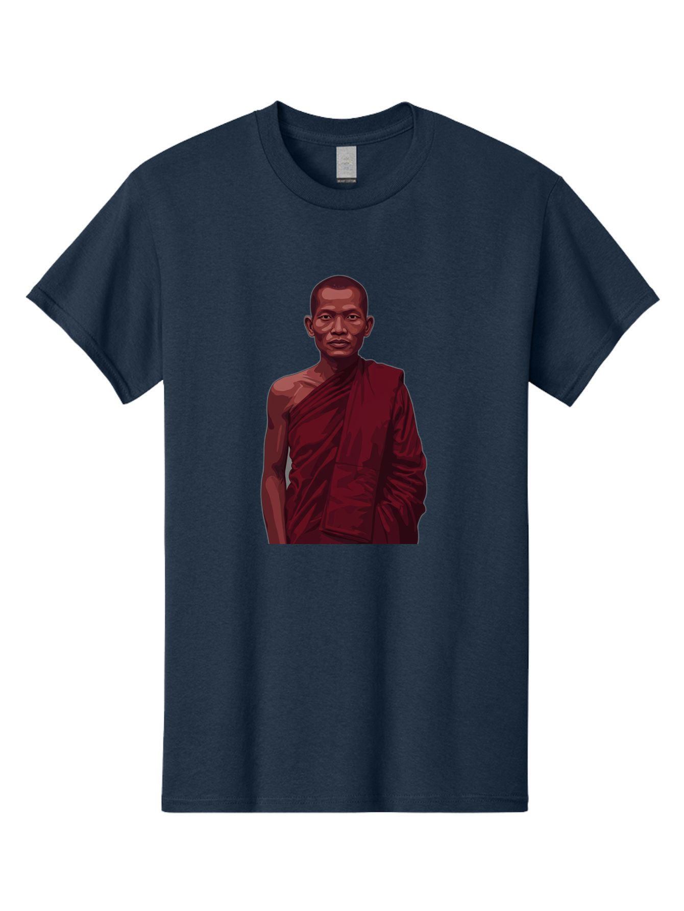 Buddhist-Monk-2 Men'S Graphic Tee, 100% Cotton, Comfortable Casual Summer Wear, Machine Washable, Vintage Camera, Old Camera, Antique Camera, Black Camera, Classic Photography, Photography Equipment, Nostalgic Device, Film Camera, Camera Art Bag225
