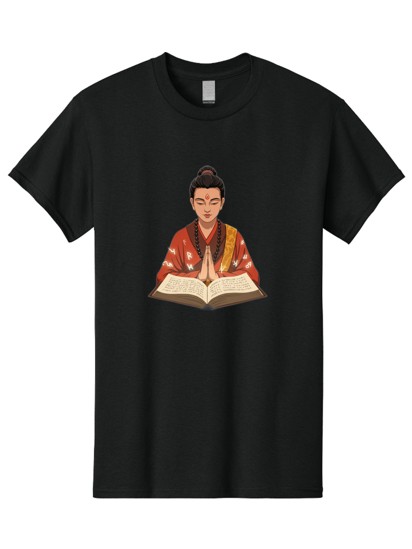 Buddhist-Monk-Praying Men'S Graphic Tee, 100% Cotton, Comfortable Casual Summer Wear, Machine Washable, Vintage Camera, Old Camera, Antique Camera, Black Camera, Classic Photography, Photography Equipment, Nostalgic Device, Film Camera, Bag227
