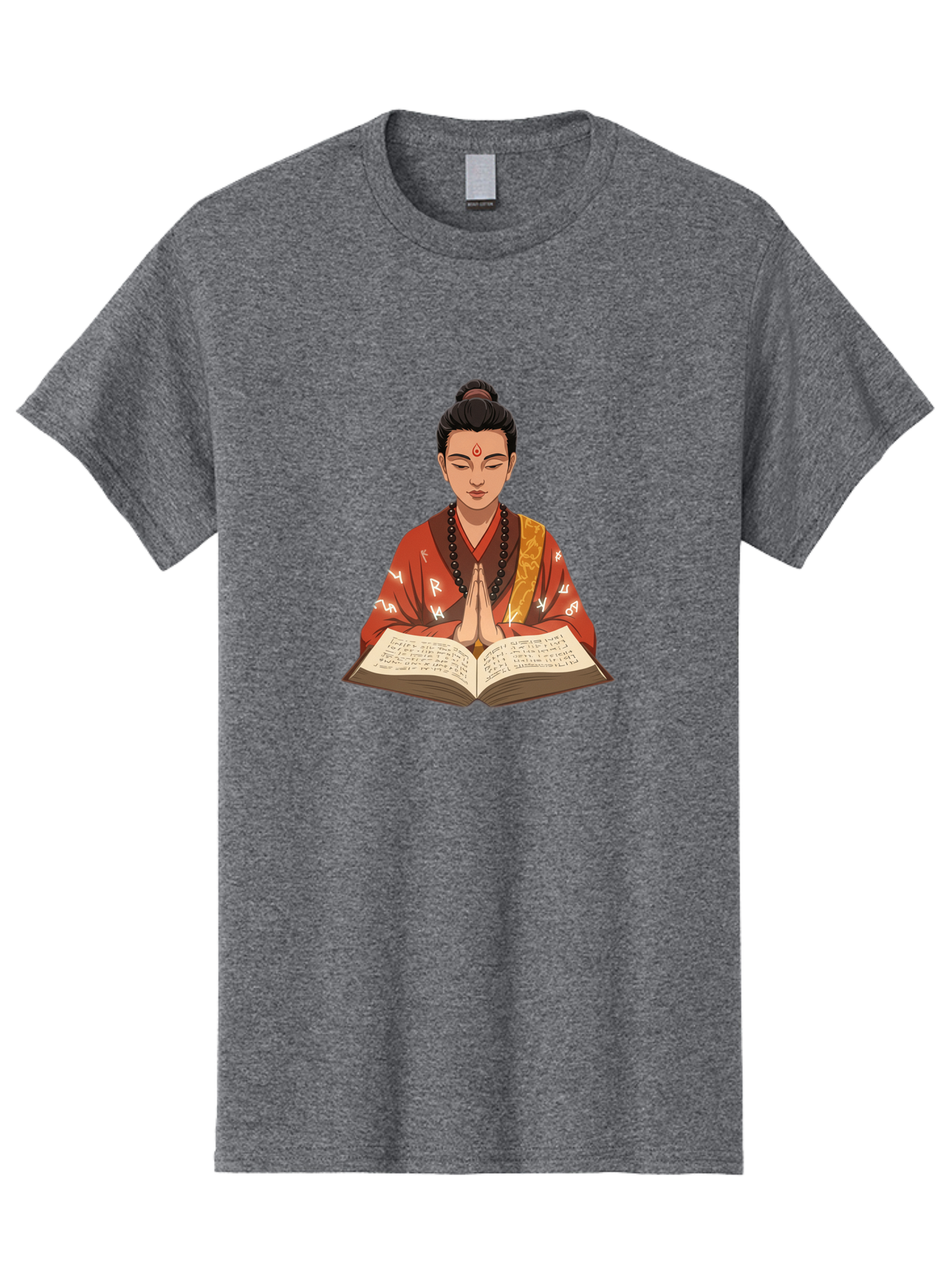Buddhist-Monk-Praying Men'S Graphic Tee, 100% Cotton, Comfortable Casual Summer Wear, Machine Washable, Vintage Camera, Old Camera, Antique Camera, Black Camera, Classic Photography, Photography Equipment, Nostalgic Device, Film Camera, Bag227