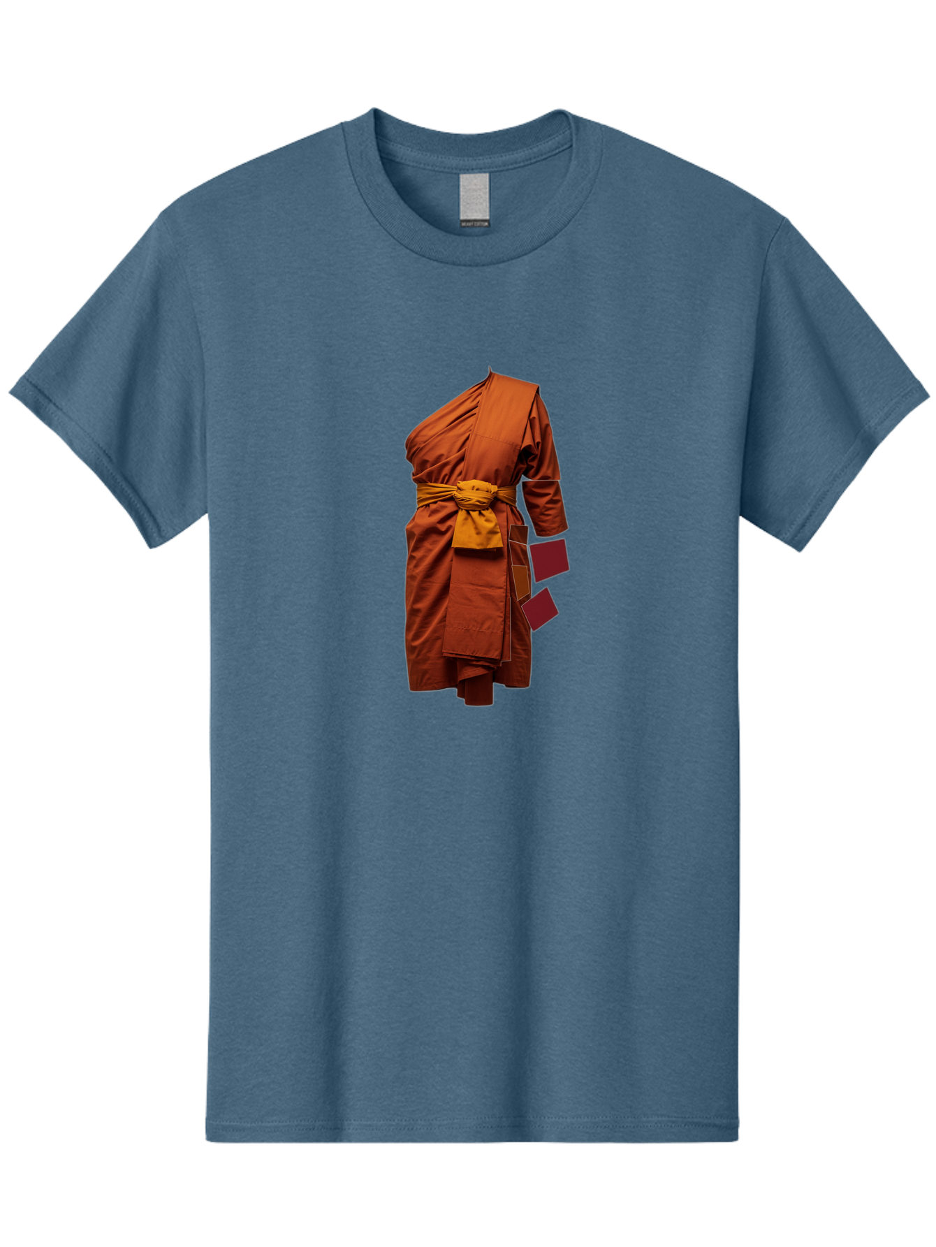Buddhist-Monk-Robe-1 Men'S Graphic Tee, 100% Cotton, Comfortable Casual Summer Wear, Machine Washable, Vintage Camera, Old Camera, Antique Camera, Black Camera, Classic Photography, Photography Equipment, Nostalgic Device, Film Camera, Bag228