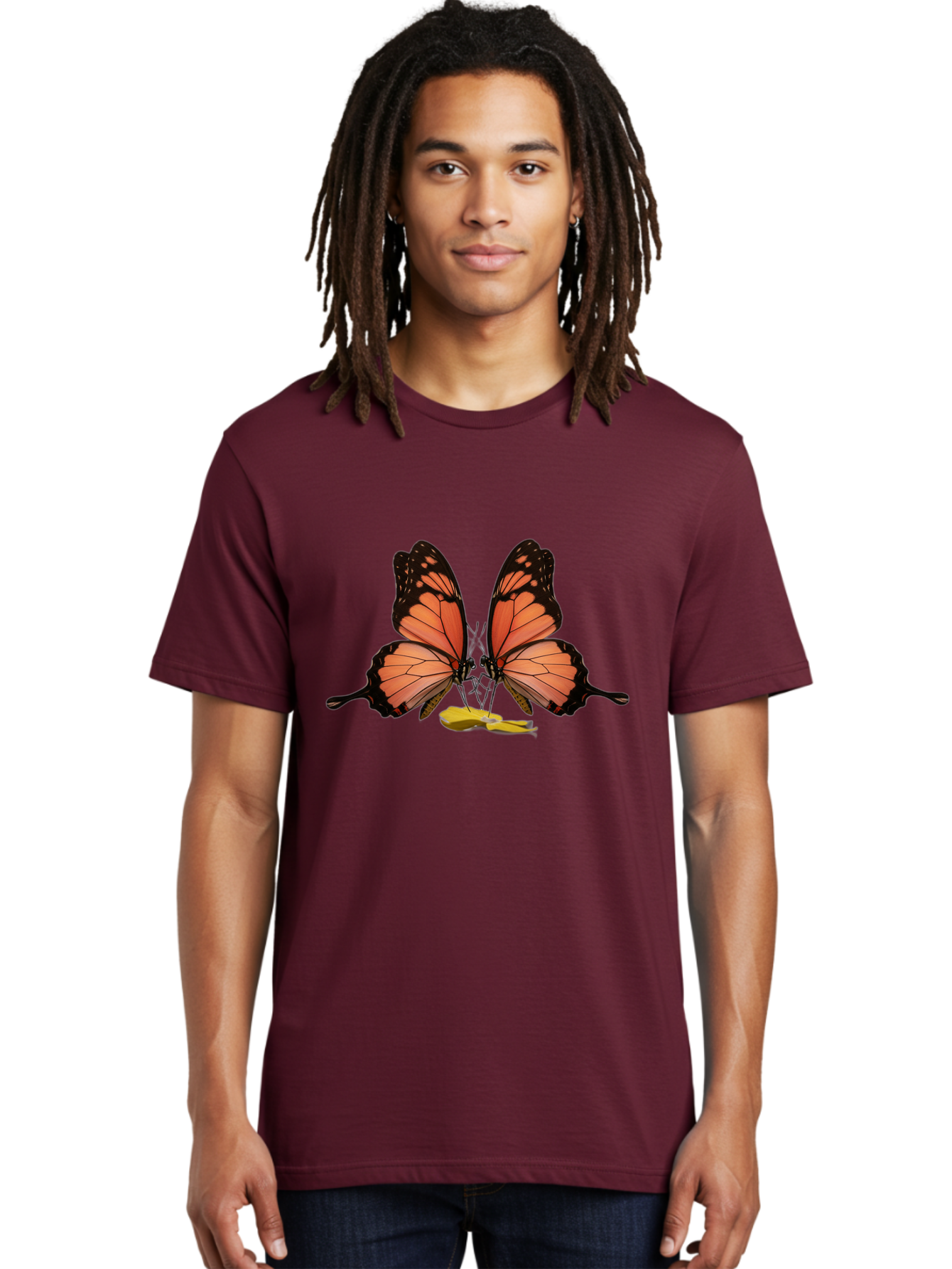 Butterfly-Pair Men'S Graphic Tee, 100% Cotton, Comfortable Casual Summer Wear, Machine Washable, Vintage Camera, Old Camera, Antique Camera, Black Camera, Classic Photography, Photography Equipment, Nostalgic Device, Film Camera, Camera Art Bag235