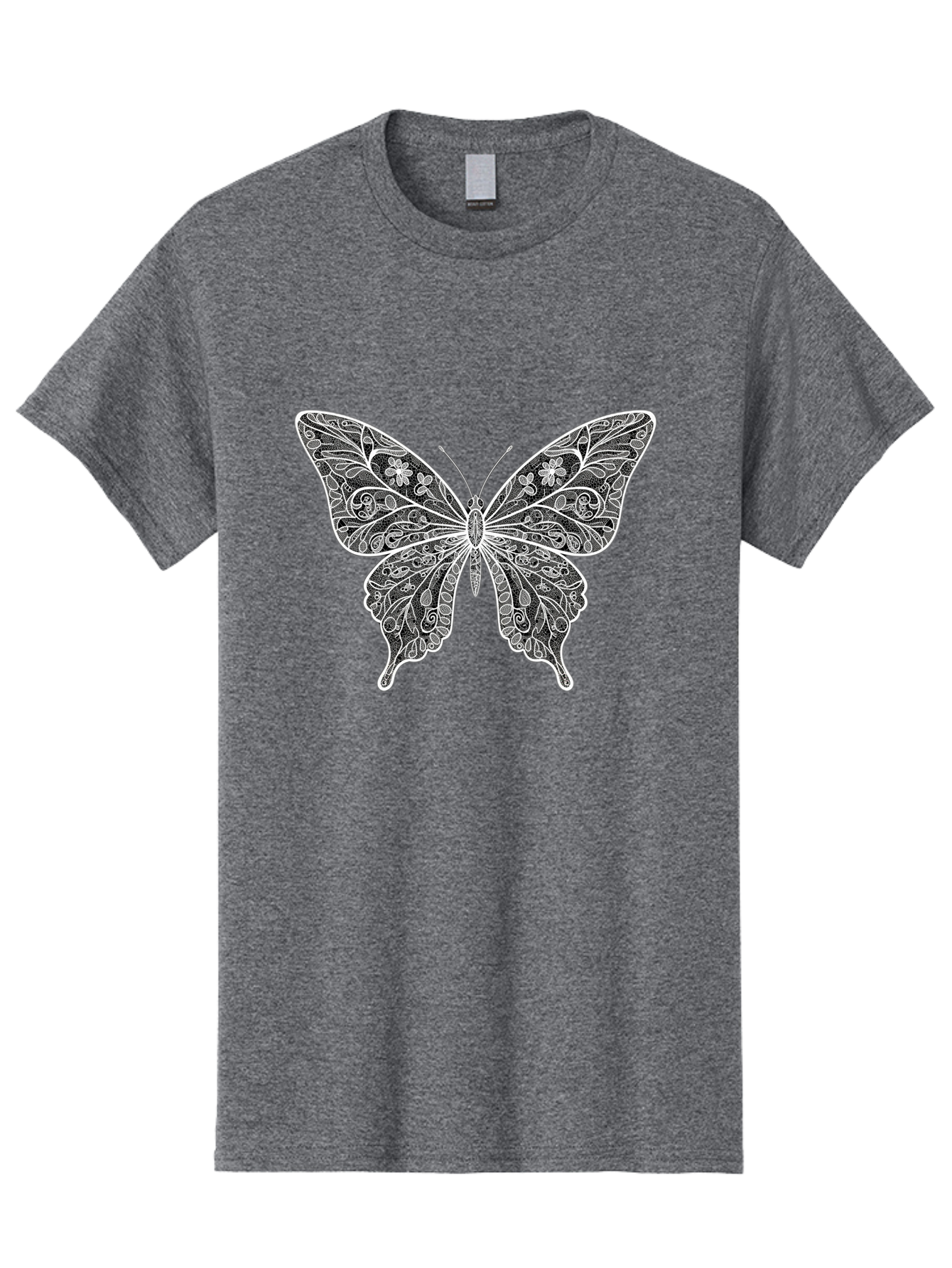 Butterfly Men'S Graphic Tee, 100% Cotton, Comfortable Casual Summer Wear, Machine Washable, Vintage Camera, Old Camera, Antique Camera, Black Camera, Classic Photography, Photography Equipment, Nostalgic Device, Film Camera, Camera Art Bag236
