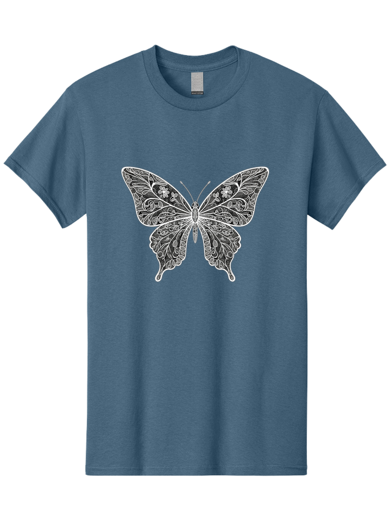 Butterfly Men'S Graphic Tee, 100% Cotton, Comfortable Casual Summer Wear, Machine Washable, Vintage Camera, Old Camera, Antique Camera, Black Camera, Classic Photography, Photography Equipment, Nostalgic Device, Film Camera, Camera Art Bag236