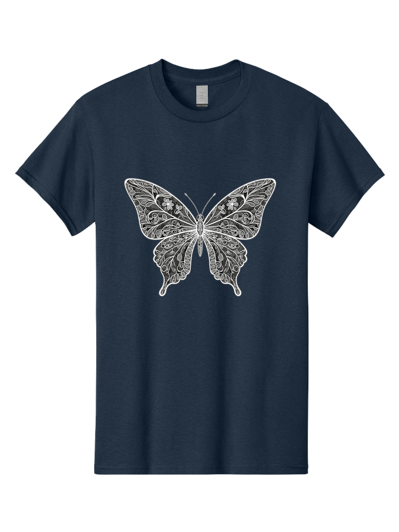 Butterfly Men'S Graphic Tee, 100% Cotton, Comfortable Casual Summer Wear, Machine Washable, Vintage Camera, Old Camera, Antique Camera, Black Camera, Classic Photography, Photography Equipment, Nostalgic Device, Film Camera, Camera Art Bag236