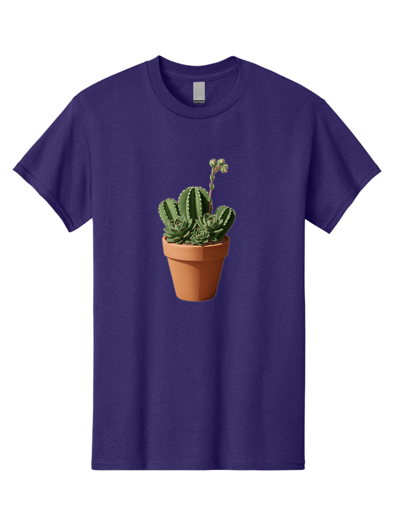 Cactus-In-Terracotta-Pot Men'S Graphic Tee, 100% Cotton, Comfortable Casual Summer Wear, Machine Washable, Vintage Camera, Old Camera, Antique Camera, Black Camera, Classic Photography, Photography Equipment, Nostalgic Device, Film Camera, Bag237