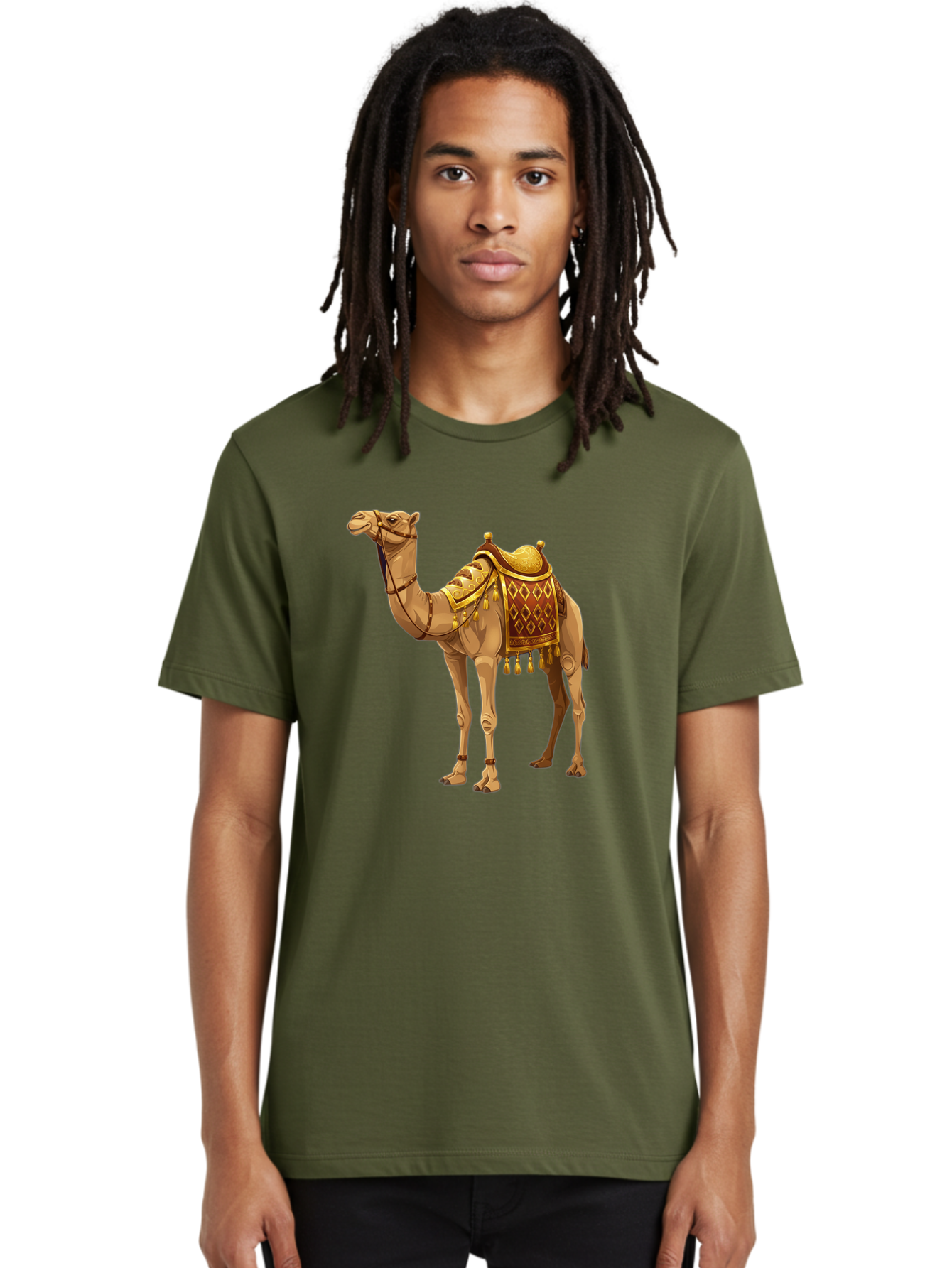 Camel-1 Men'S Graphic Tee, 100% Cotton, Comfortable Casual Summer Wear, Machine Washable, Vintage Camera, Old Camera, Antique Camera, Black Camera, Classic Photography, Photography Equipment, Nostalgic Device, Film Camera, Camera Art Bag239