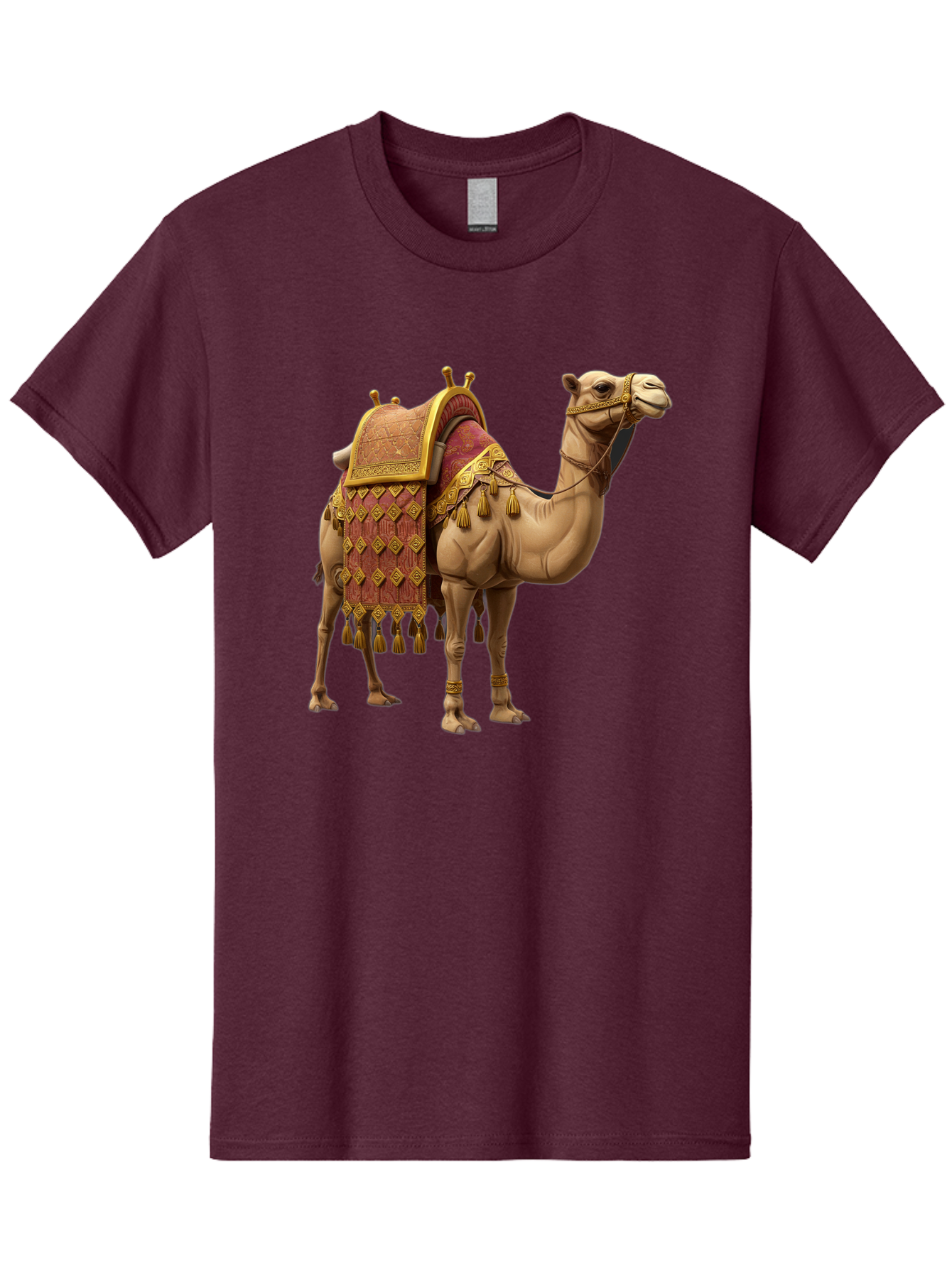 Camel-2 Men'S Graphic Tee, 100% Cotton, Comfortable Casual Summer Wear, Machine Washable, Vintage Camera, Old Camera, Antique Camera, Black Camera, Classic Photography, Photography Equipment, Nostalgic Device, Film Camera, Camera Art Bag240