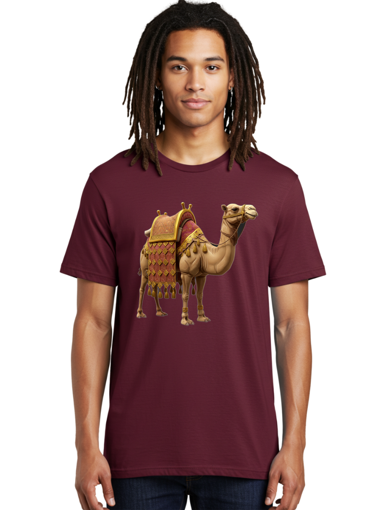 Camel-2 Men'S Graphic Tee, 100% Cotton, Comfortable Casual Summer Wear, Machine Washable, Vintage Camera, Old Camera, Antique Camera, Black Camera, Classic Photography, Photography Equipment, Nostalgic Device, Film Camera, Camera Art Bag240