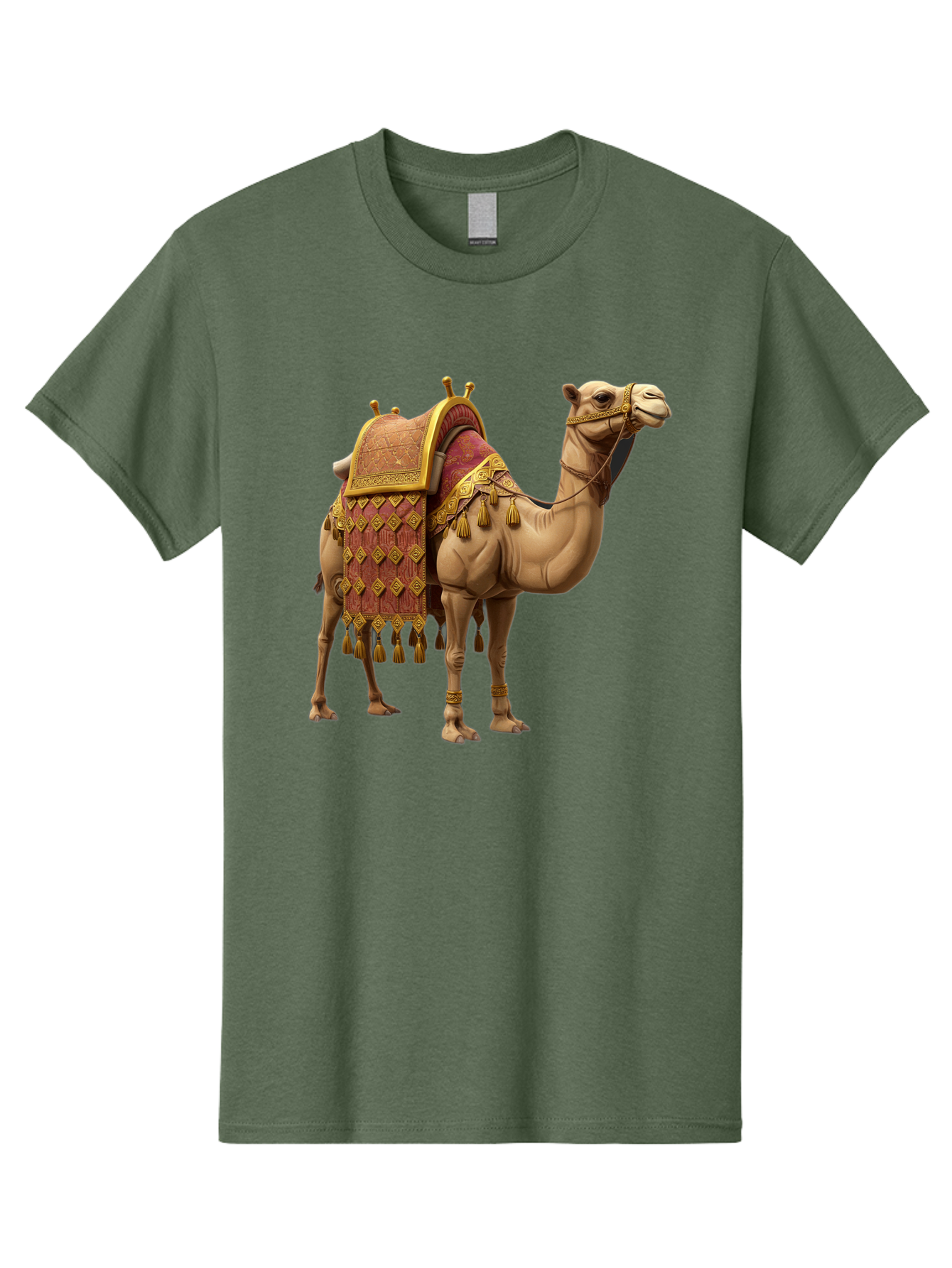 Camel-2 Men'S Graphic Tee, 100% Cotton, Comfortable Casual Summer Wear, Machine Washable, Vintage Camera, Old Camera, Antique Camera, Black Camera, Classic Photography, Photography Equipment, Nostalgic Device, Film Camera, Camera Art Bag240