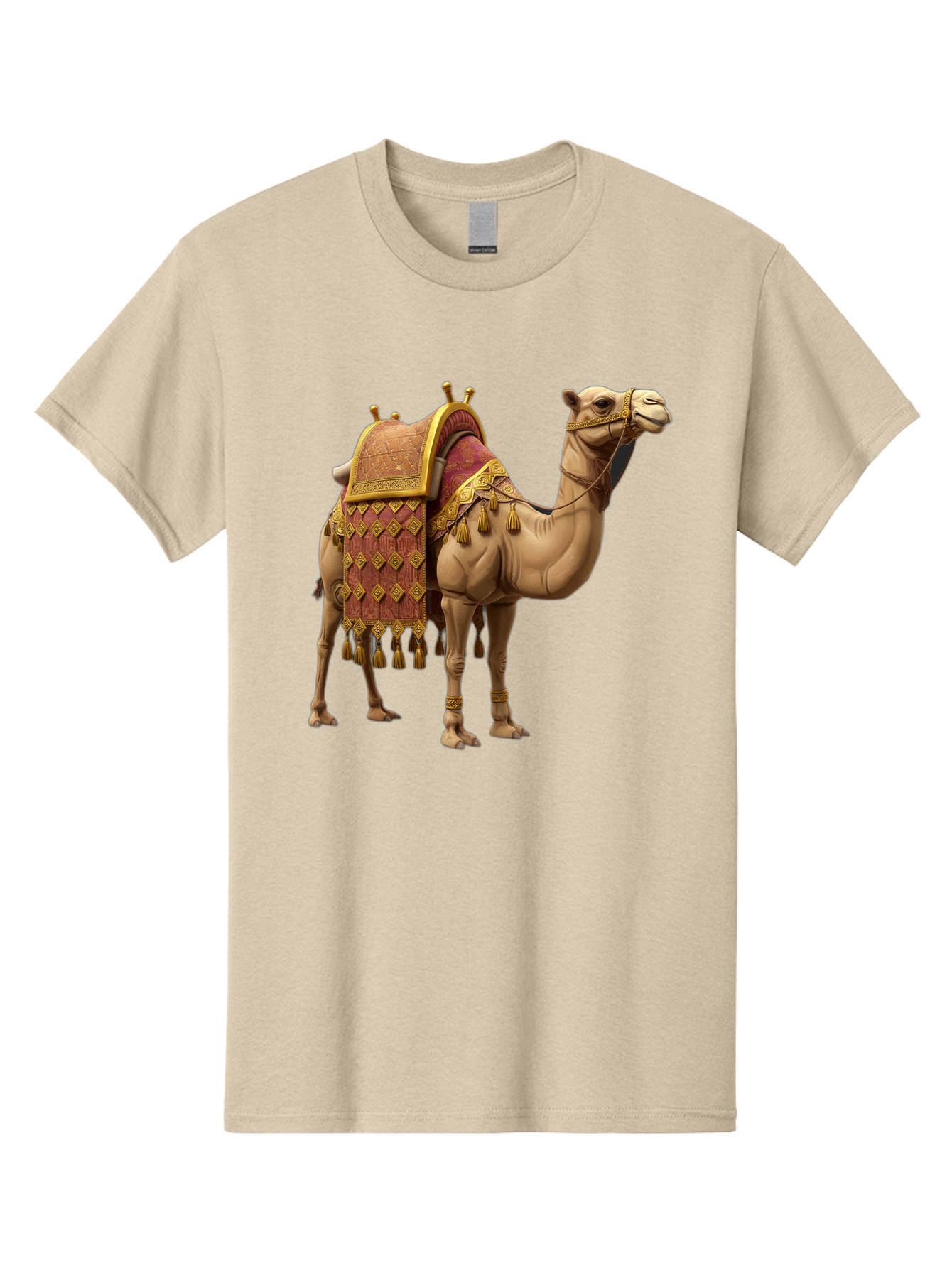 Camel-2 Men'S Graphic Tee, 100% Cotton, Comfortable Casual Summer Wear, Machine Washable, Vintage Camera, Old Camera, Antique Camera, Black Camera, Classic Photography, Photography Equipment, Nostalgic Device, Film Camera, Camera Art Bag240