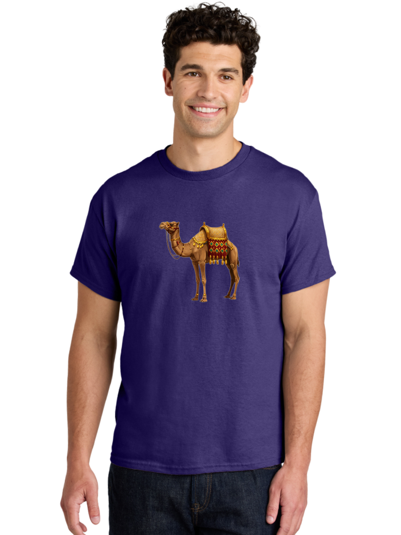 Camel-3 Men'S Graphic Tee, 100% Cotton, Comfortable Casual Summer Wear, Machine Washable, Vintage Camera, Old Camera, Antique Camera, Black Camera, Classic Photography, Photography Equipment, Nostalgic Device, Film Camera, Camera Art Bag241